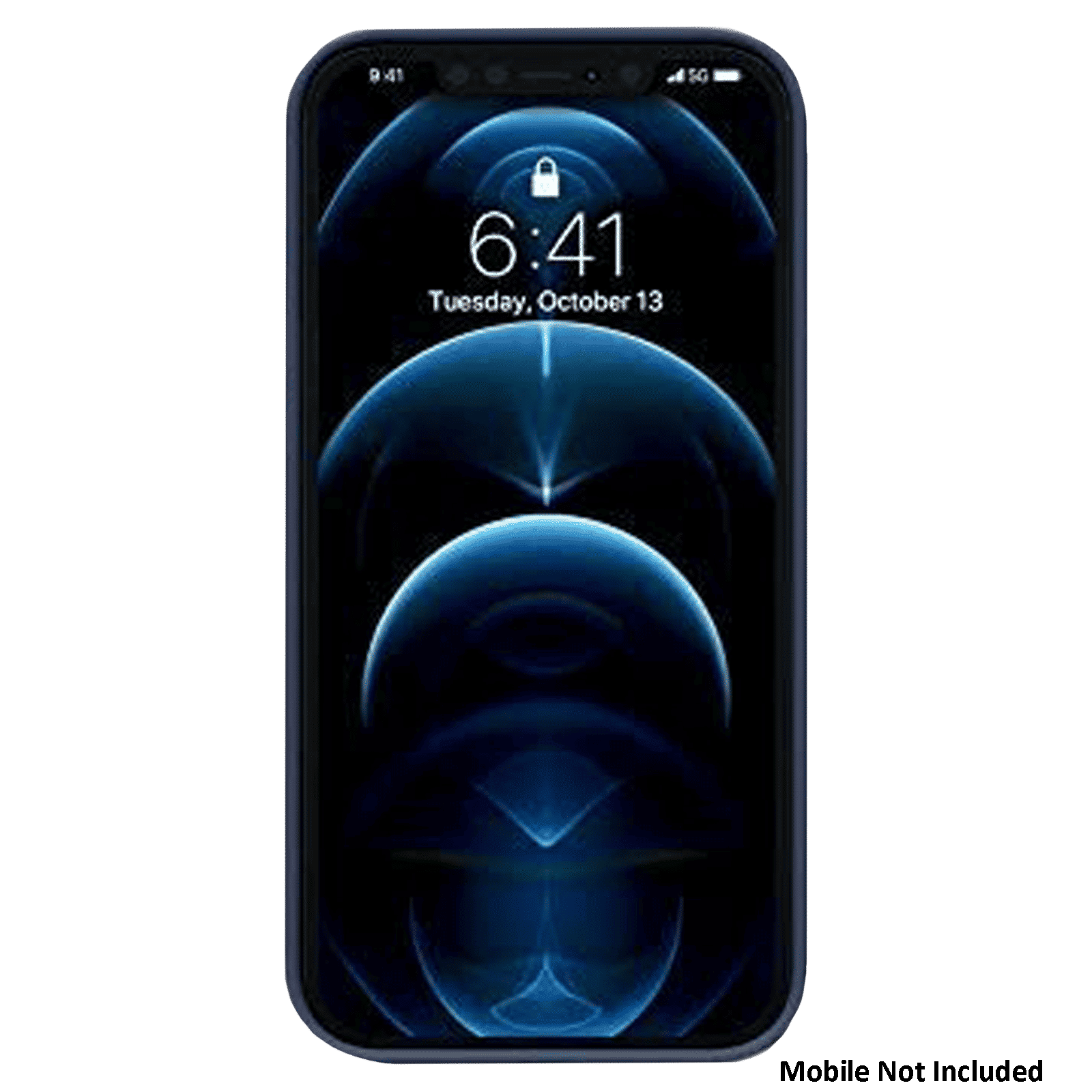 Vaku Soft Silicone & Microfiber Back Cover for Apple iPhone 12, 12 Pro (Supports Wireless Charging, Blue)_7