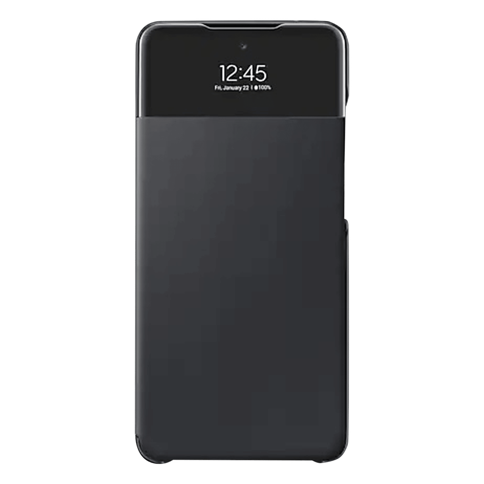 SAMSUNG Smart S View TPU Flip Cover for SAMSUNG Galaxy A52 (Anti-Microbial, Black) SAMSUNG Smart S View TPU Flip Cover for SAMSUNG Galaxy A52 (Anti-Microbial, Black)_1
