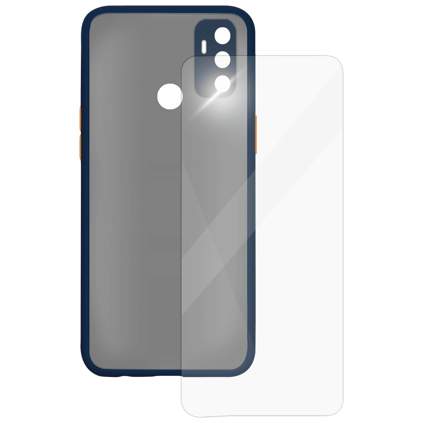 ARROW Camera Duplex Back Case and Screen Protector Bundle For Oppo A53 (Ultra Transparent Visibility)_2