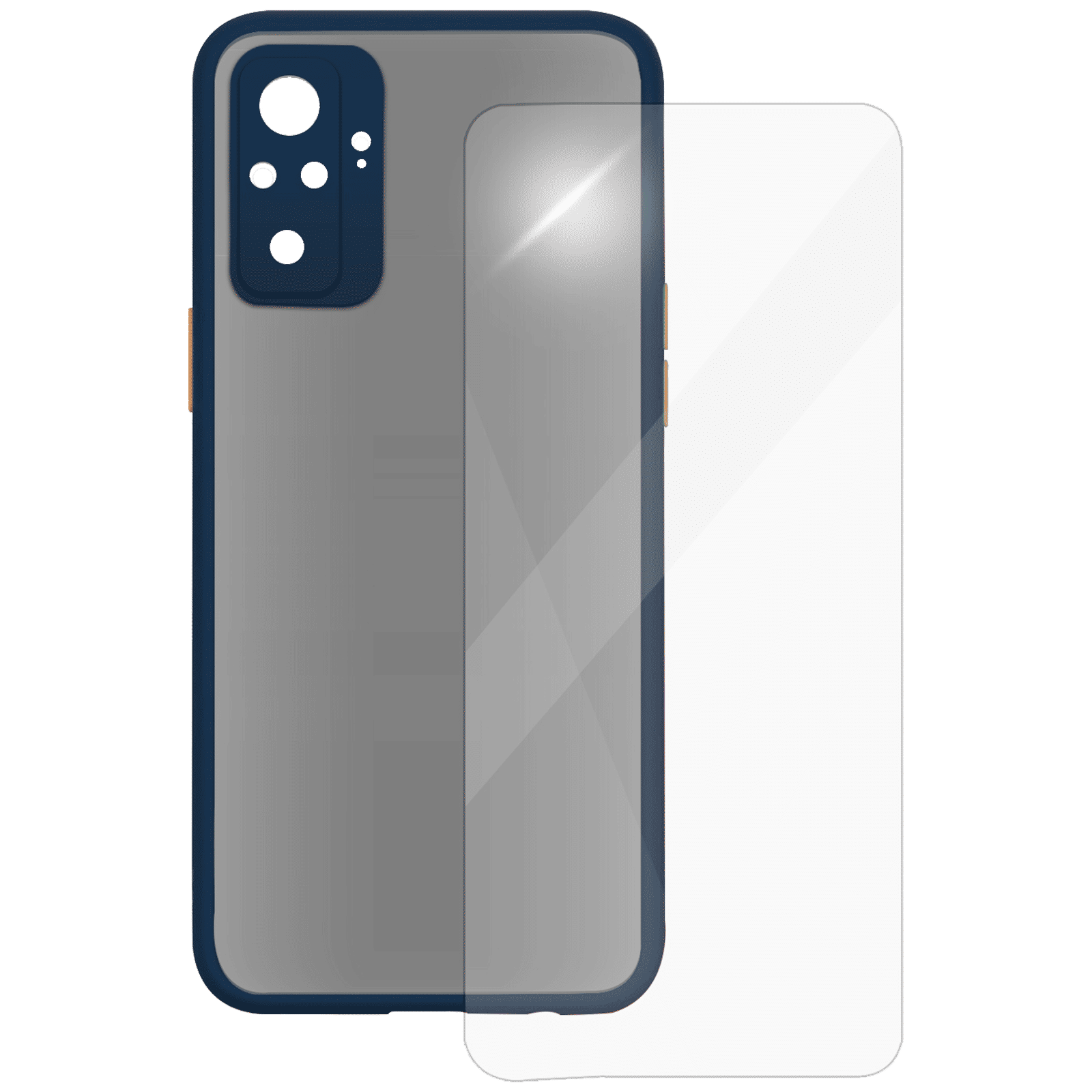 ARROW Camera Duplex Back Case and Screen Protector Bundle For Xiaomi Redmi Note 10 Pro (Ultra Transparent Visibility)_2