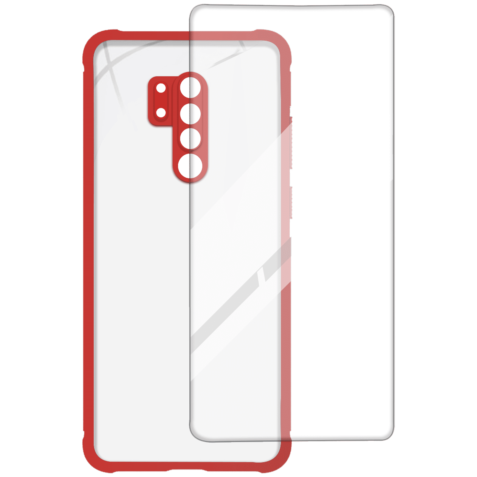 ARROW Hybrid Back Case and Screen Protector Bundle For Redmi 9 Prime (Ultra Transparent Visibility)_2