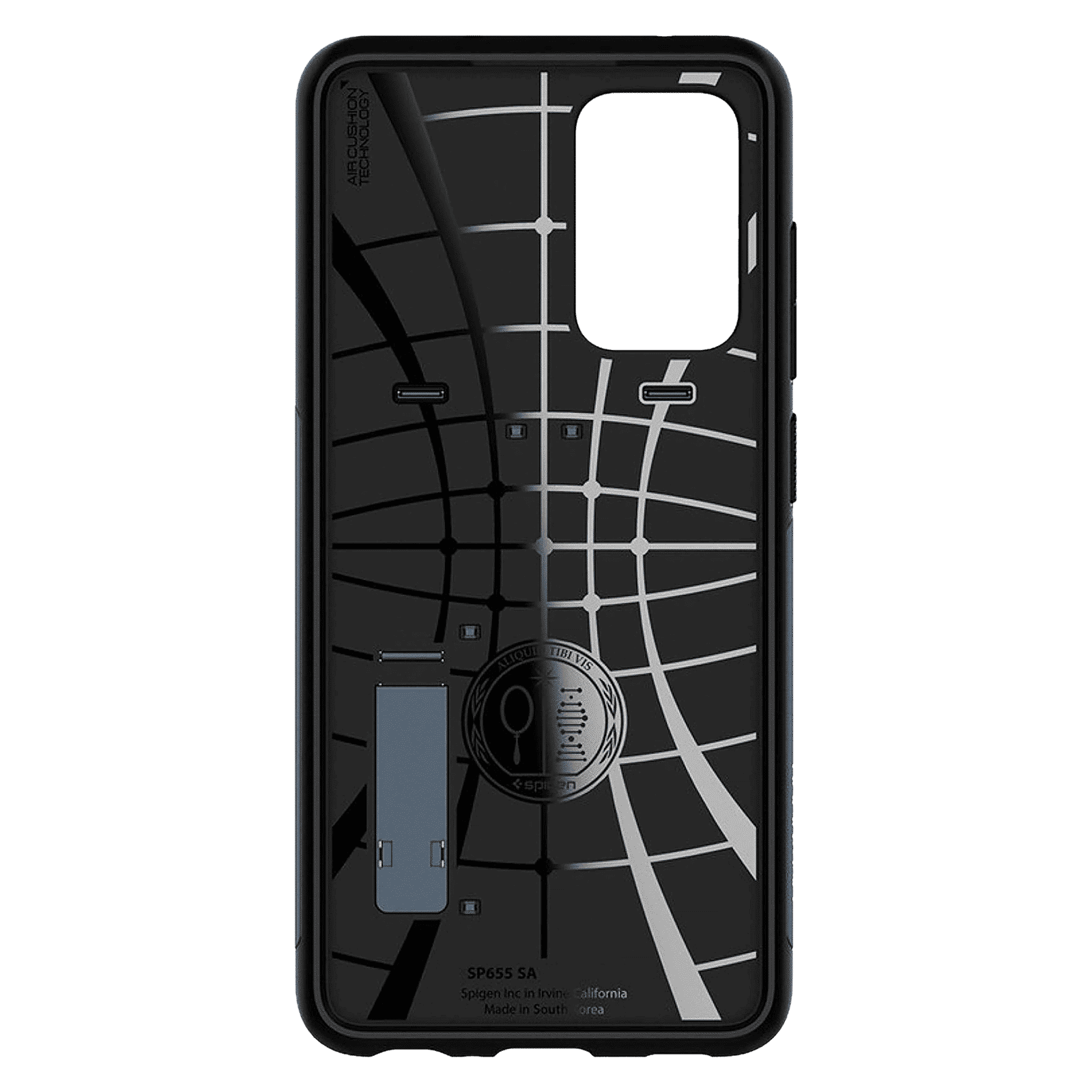 spigen Slim Armor Hard TPU & Polycarbonate Back Cover for SAMSUNG Galaxy A52, Galaxy A52 5G, Galaxy A52s 5G (Air Cushion Technology, Metal Slate)_3