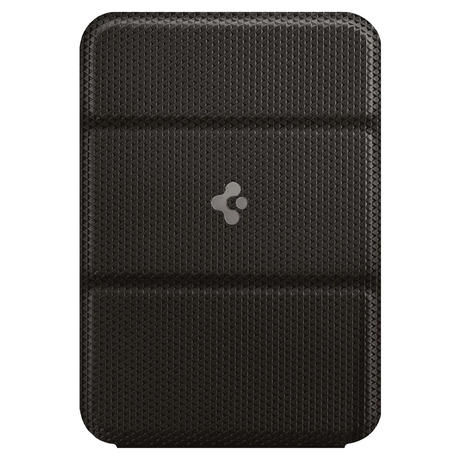spigen Smart Fold Polyurethane Leather Mobile Attachment (Tri Fold Design, AMP02835, Gunmetal)_6