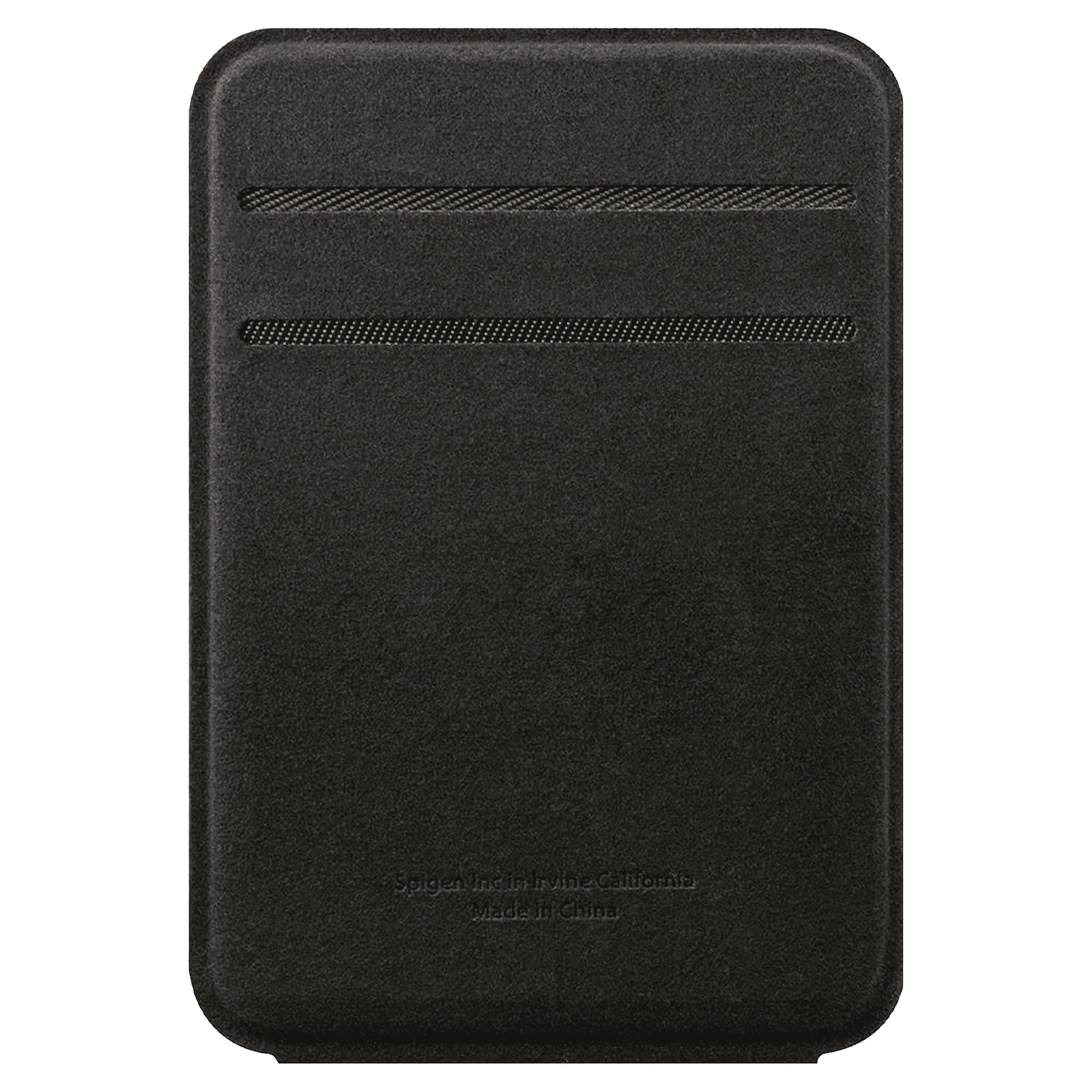 spigen Smart Fold Polyurethane Leather Mobile Attachment (Tri Fold Design, AMP02835, Gunmetal)_8