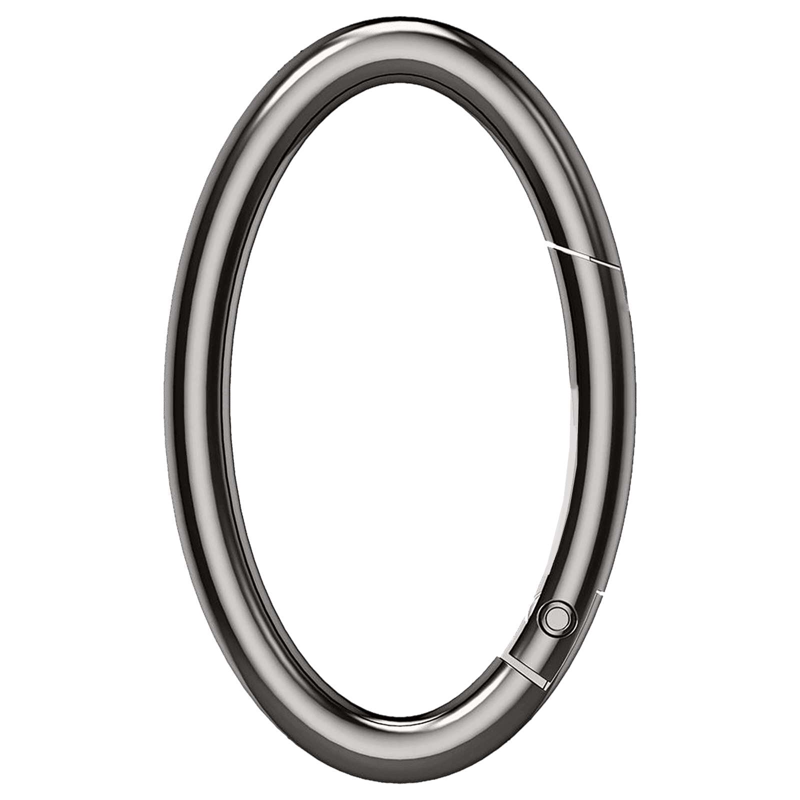 spigen Classic Fit TPU and Polycarbonate Back Cover for Galaxy Buds 2, Galaxy Buds Pro and Galaxy Buds Live (Metal Carabiner, Black)_12