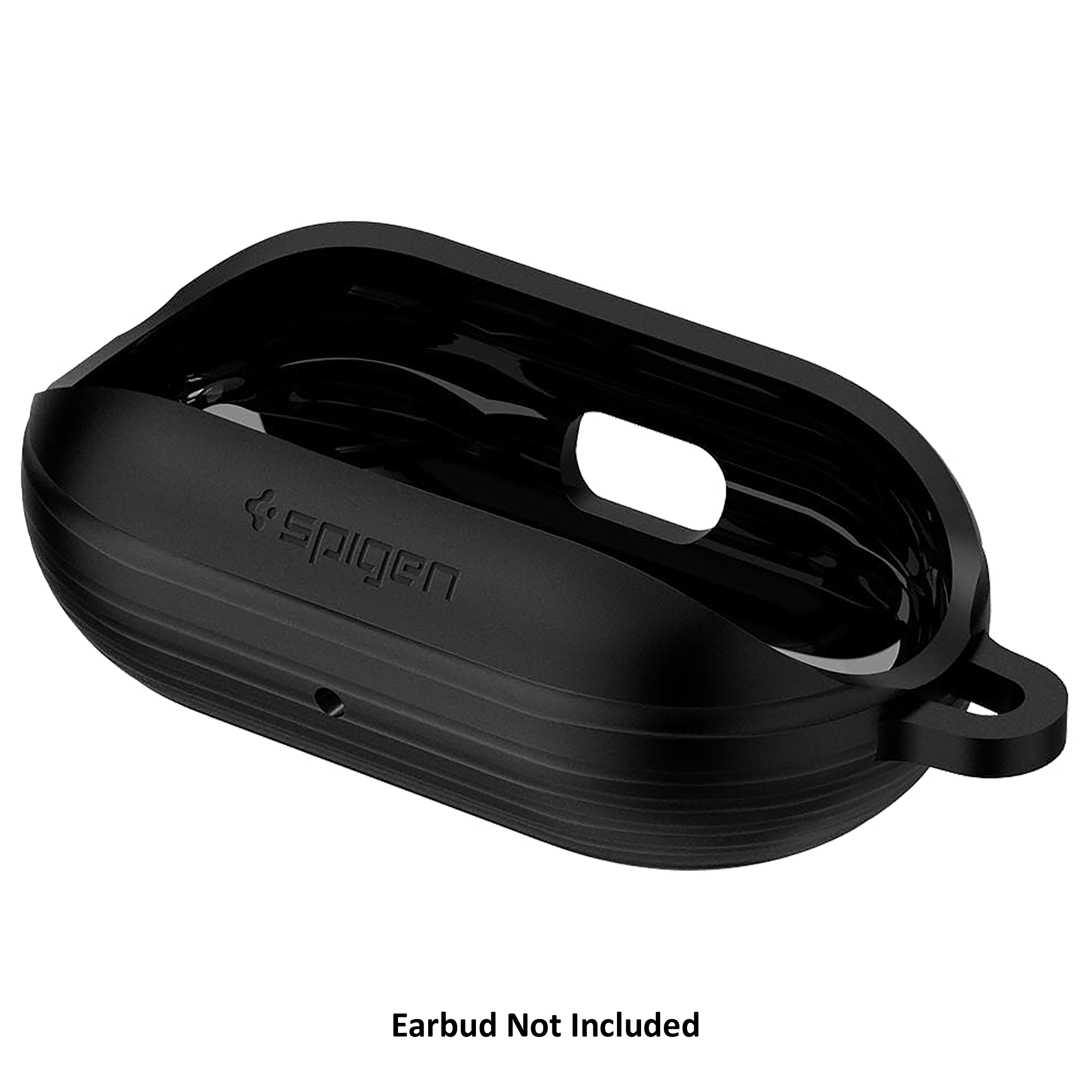 spigen Liquid Air Silicone Full Cover Case For Galaxy Buds+/Galaxy Buds (Precise Cutouts, ASD00260, Black)_20