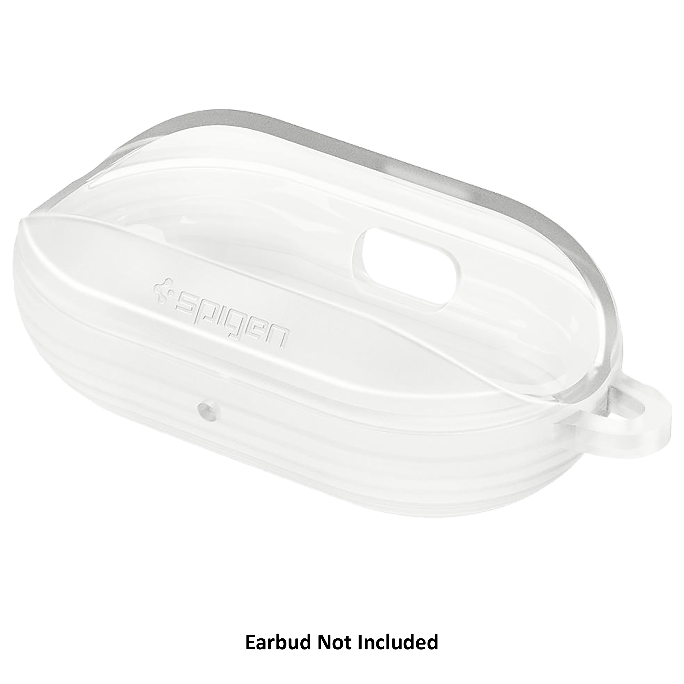 spigen Liquid Air Silicone Full Cover Case For Galaxy Buds+/Galaxy Buds (Soft Texture, ASD01176, Frost Clear)_13