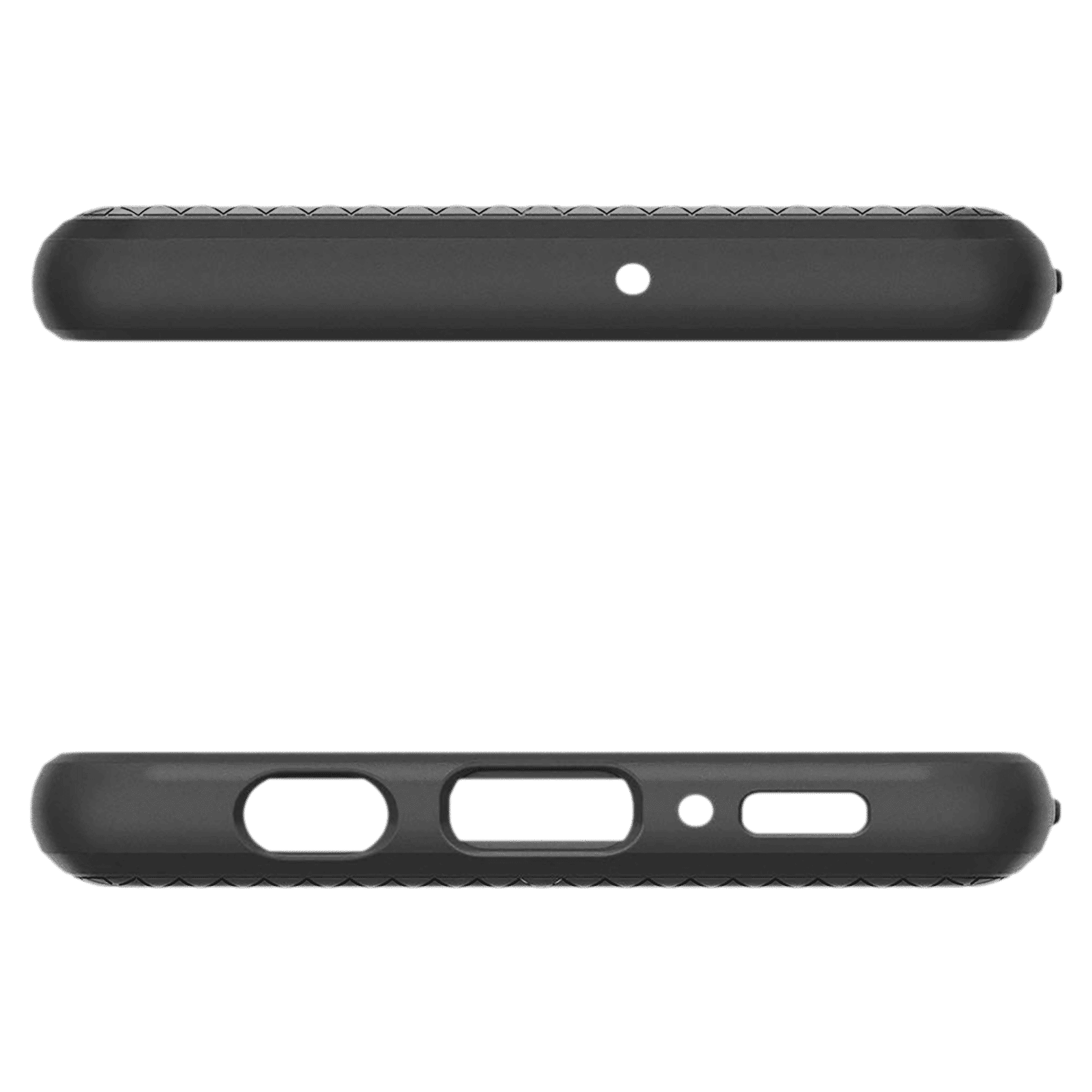 spigen Liquid Air TPU Back Cover for SAMSUNG Galaxy M62, F62 (Air Cushion Technology, Matte Black)_7