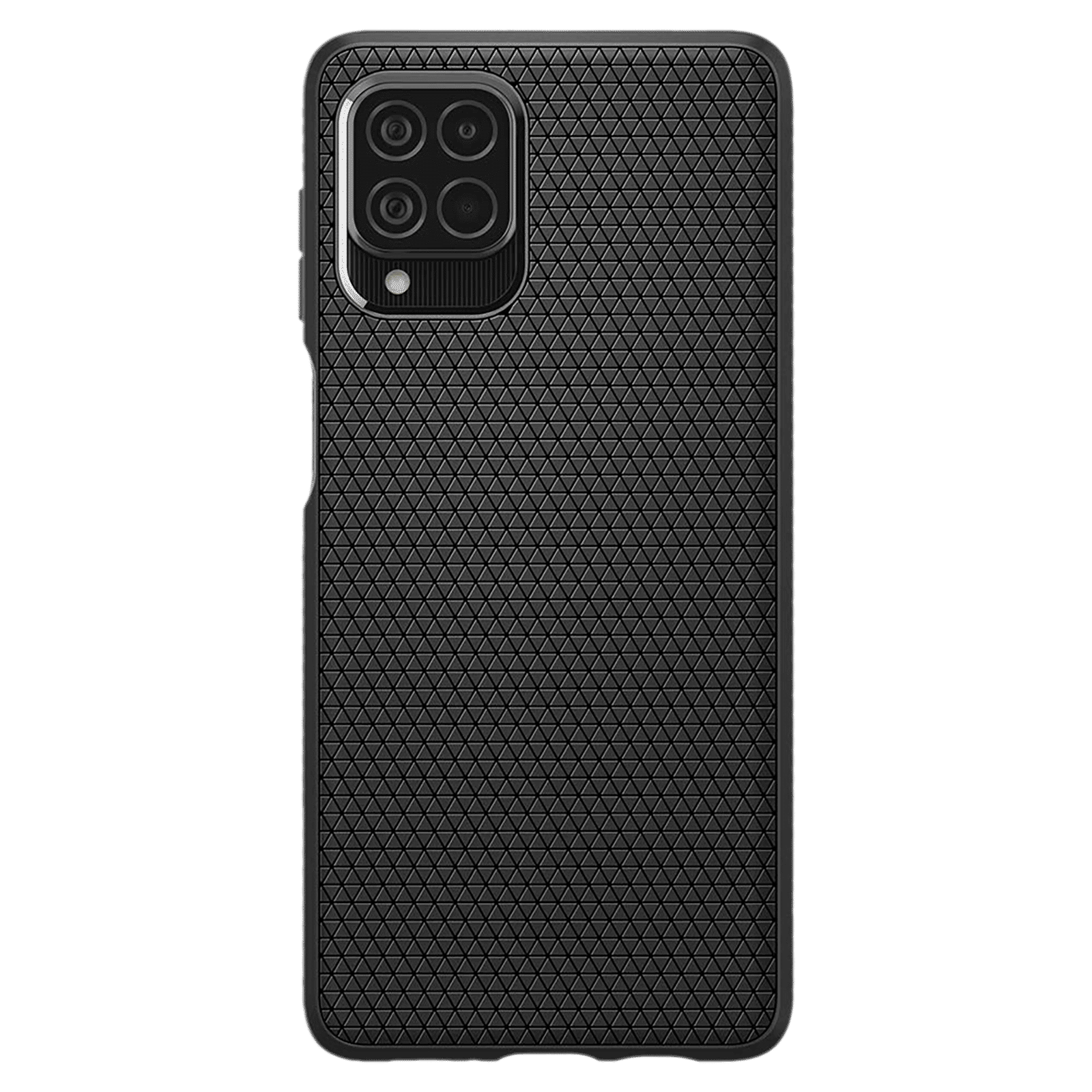 spigen Liquid Air TPU Back Cover for SAMSUNG Galaxy M62, F62 (Air Cushion Technology, Matte Black)_3