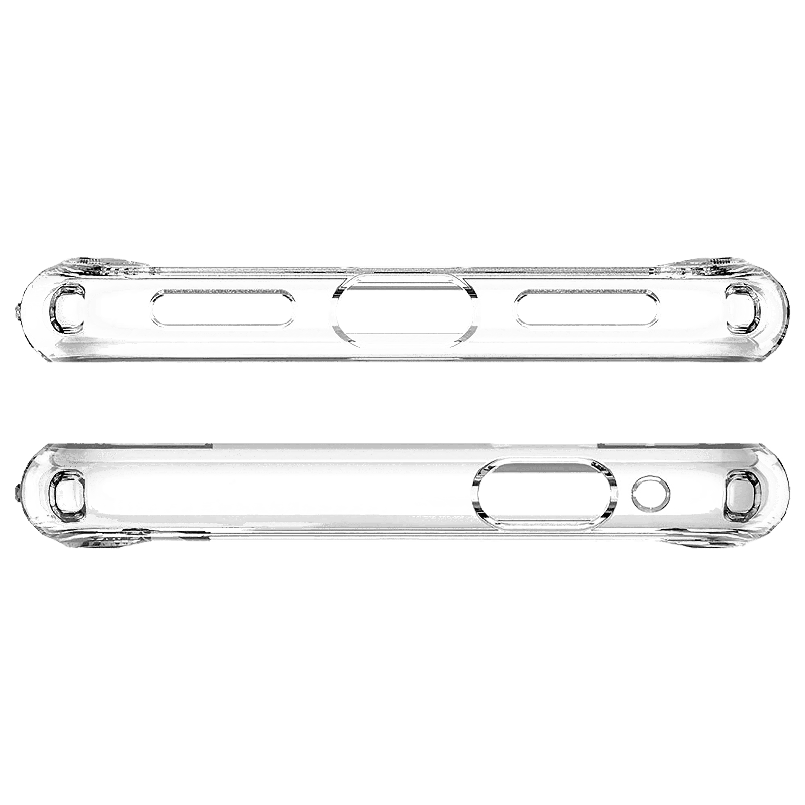 spigen Ultra Hybrid Hard Polycarbonate & TPU Back Cover for Redmi Note 7 Pro, Note 7, Note 7S (Military Grade Protection, Crystal Clear)_7