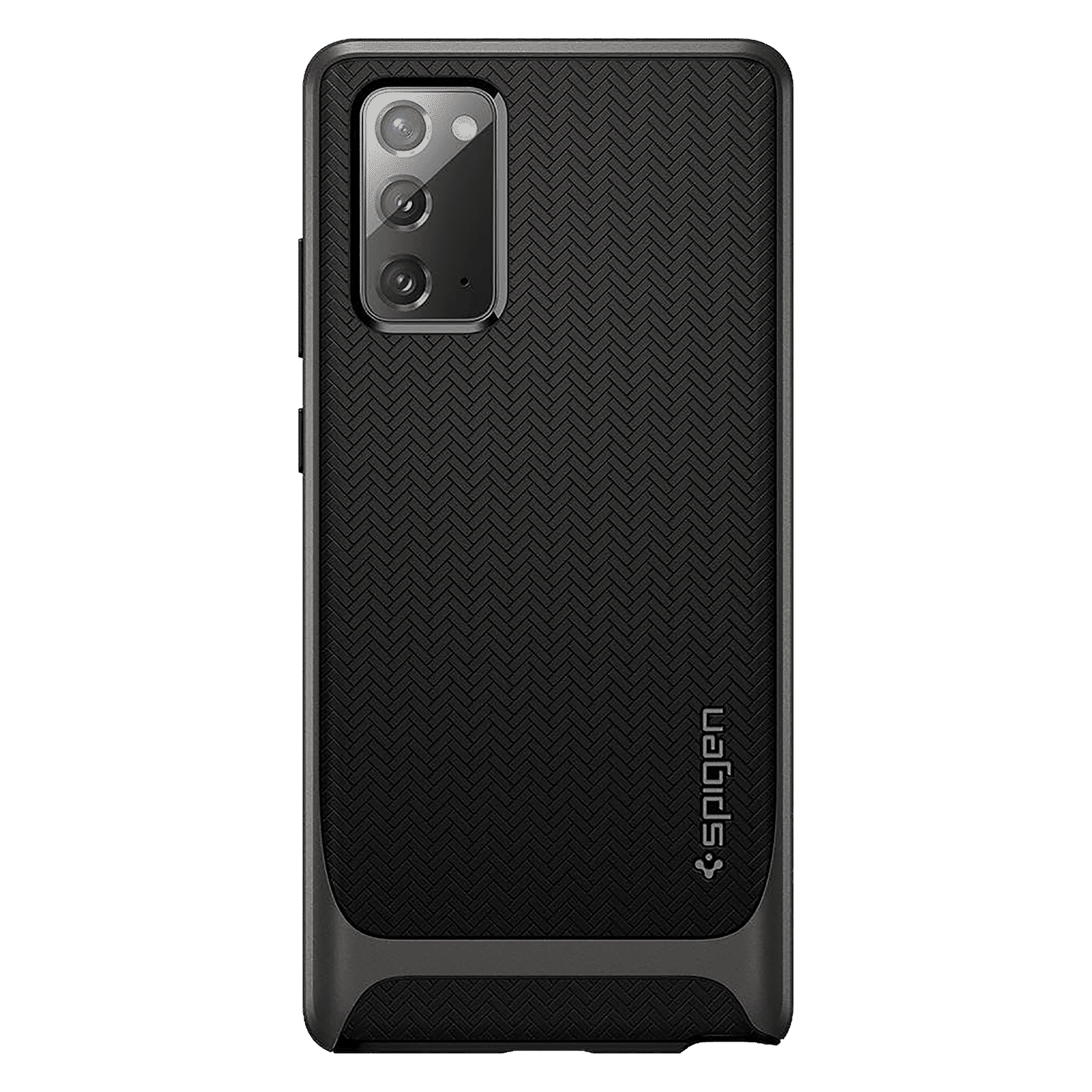 spigen Neo Hybrid TPU & PC Back Case For Galaxy Note 20 5G (Air Cushion Technology, ACS01425, Gunmetal)_4