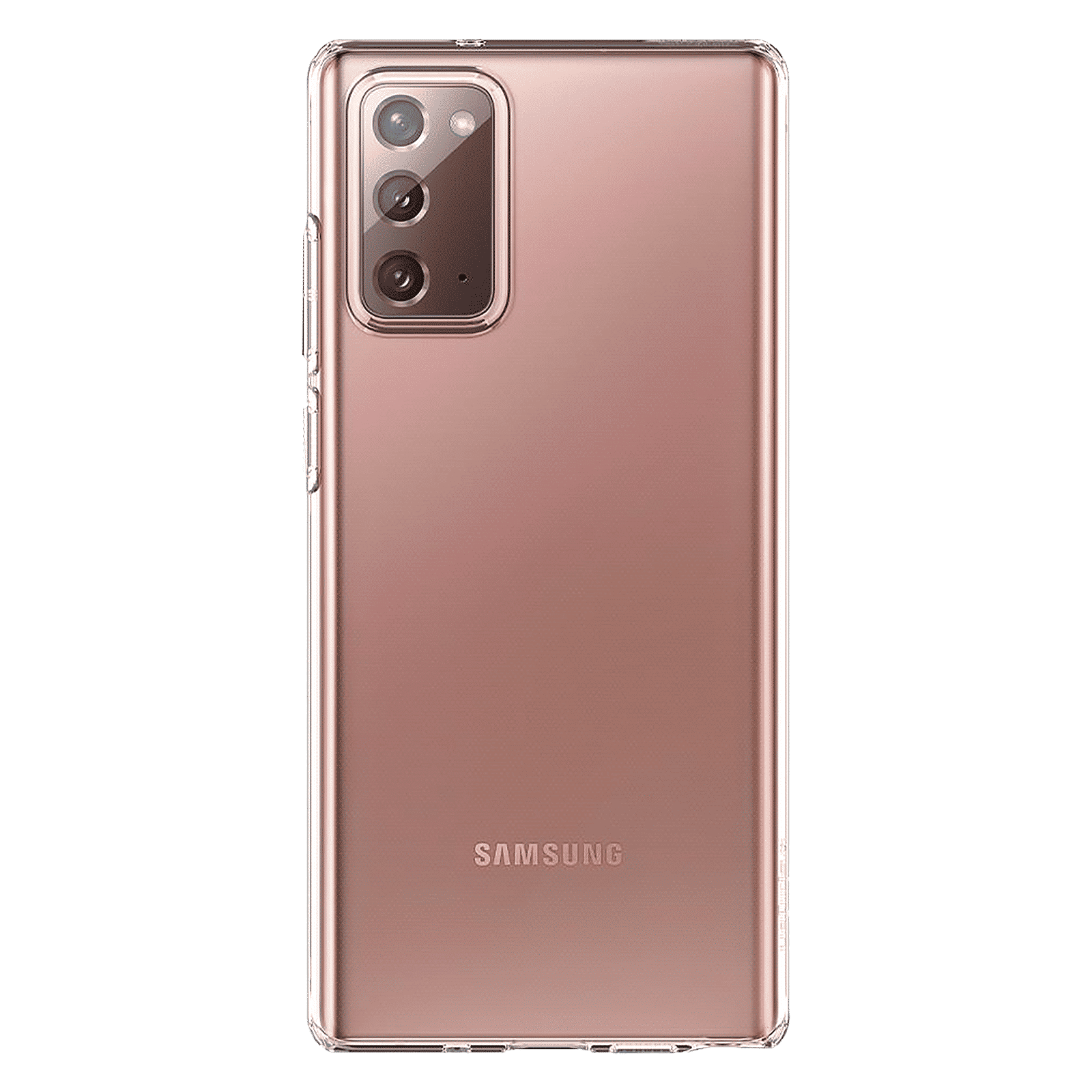 spigen Liquid Crystal TPU & Polycarbonate Back Cover for SAMSUNG Galaxy Note 20 (Wireless Charging Compatible, Crystal Clear)_4