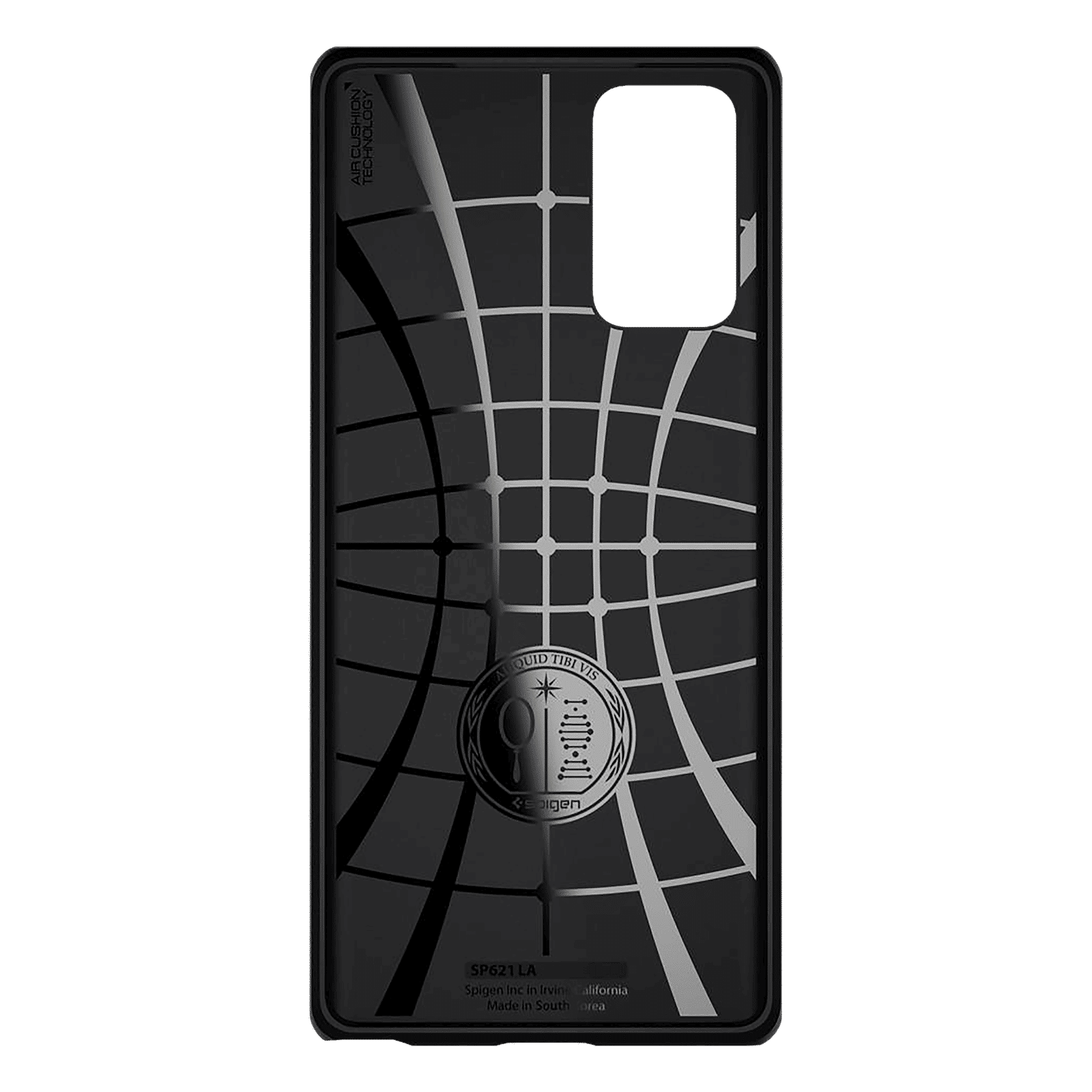 spigen Liquid Air TPU Back Cover for SAMSUNG Galaxy Note 20 (Supports Wireless Charging, Matte Black)_5