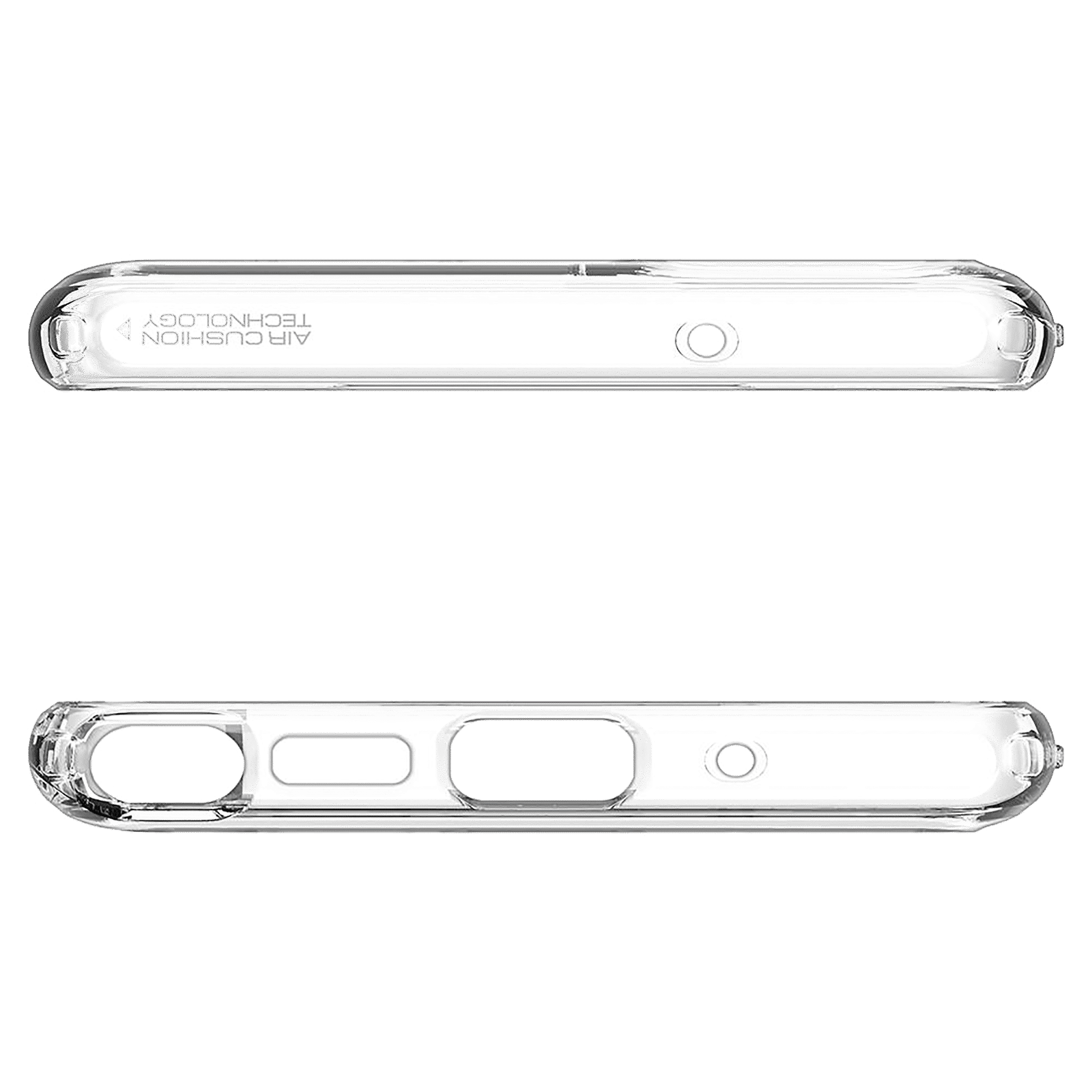 spigen Ultra Hybrid Polycarbonate & TPU Back Cover for SAMSUNG Galaxy Note 20 (Air Cushion Technology, Crystal Clear)_8