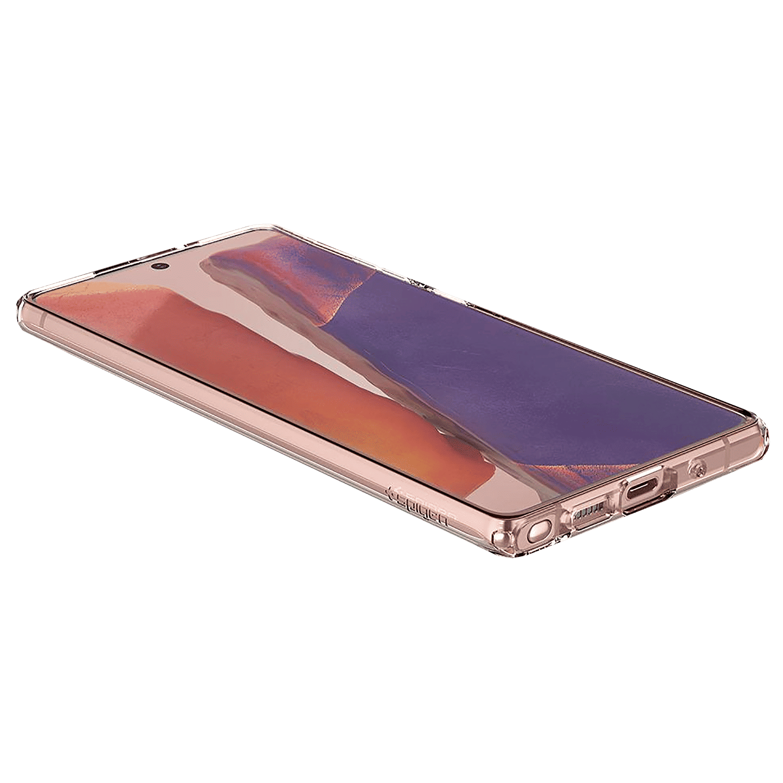 spigen Ultra Hybrid Polycarbonate & TPU Back Cover for SAMSUNG Galaxy Note 20 (Air Cushion Technology, Crystal Clear)_11