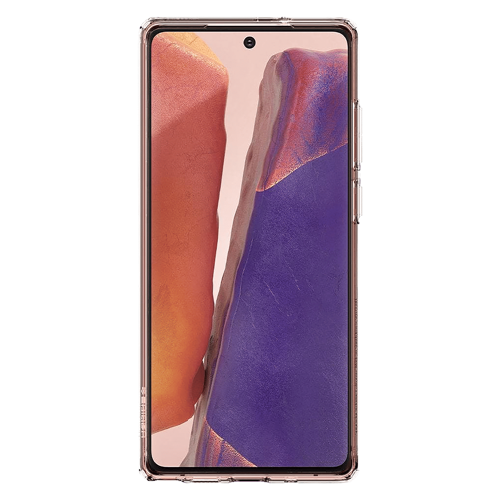 spigen Ultra Hybrid Polycarbonate & TPU Back Cover for SAMSUNG Galaxy Note 20 (Air Cushion Technology, Crystal Clear)_3