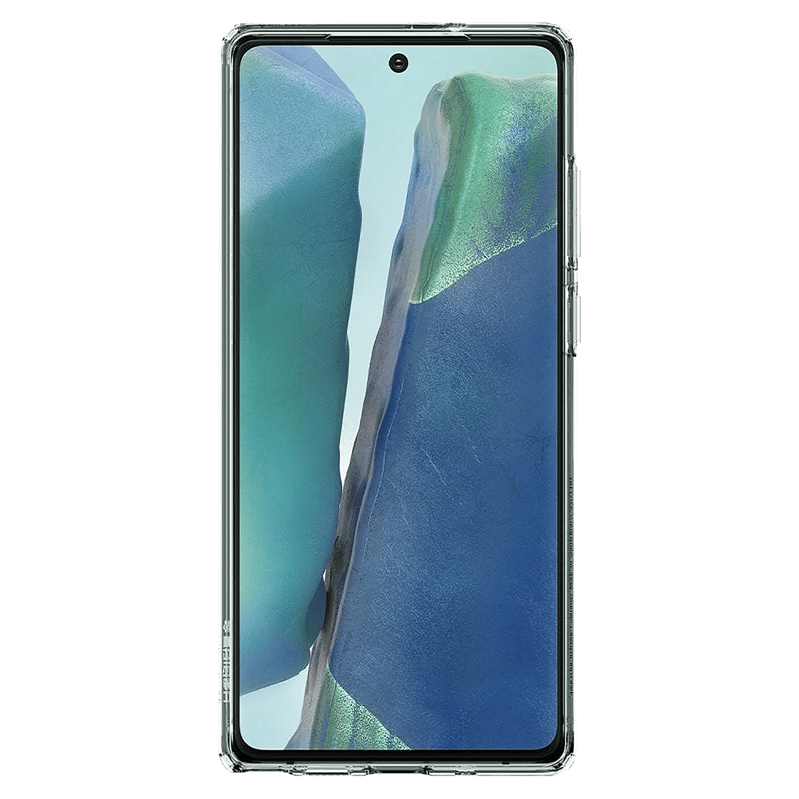 spigen Ultra Hybrid S Hard Polycarbonate & TPU Back Cover for SAMSUNG Galaxy Note 20 (Air Cushion Technology, Crystal Clear)_3