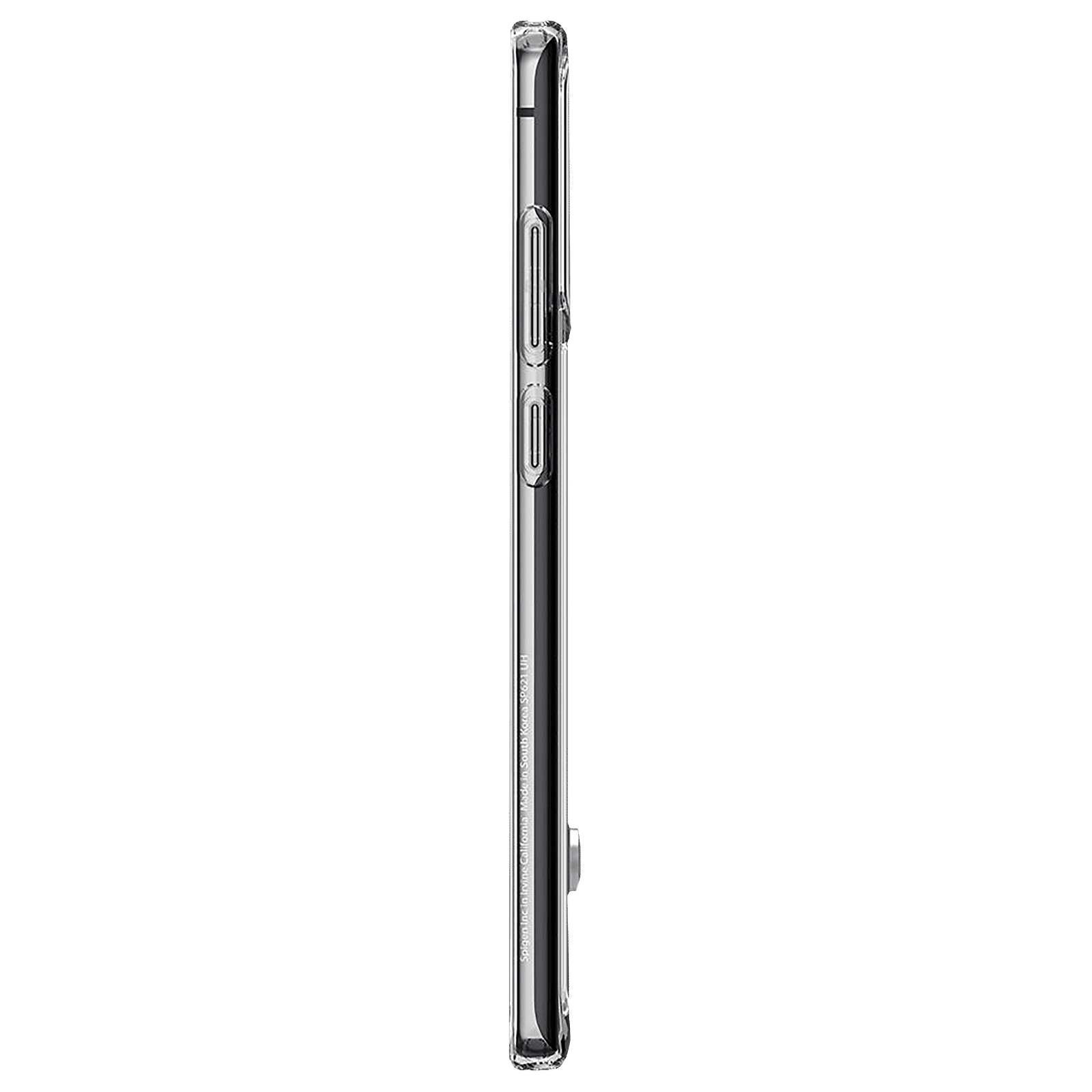spigen Ultra Hybrid S Hard Polycarbonate & TPU Back Cover for SAMSUNG Galaxy Note 20 (Air Cushion Technology, Crystal Clear)_6