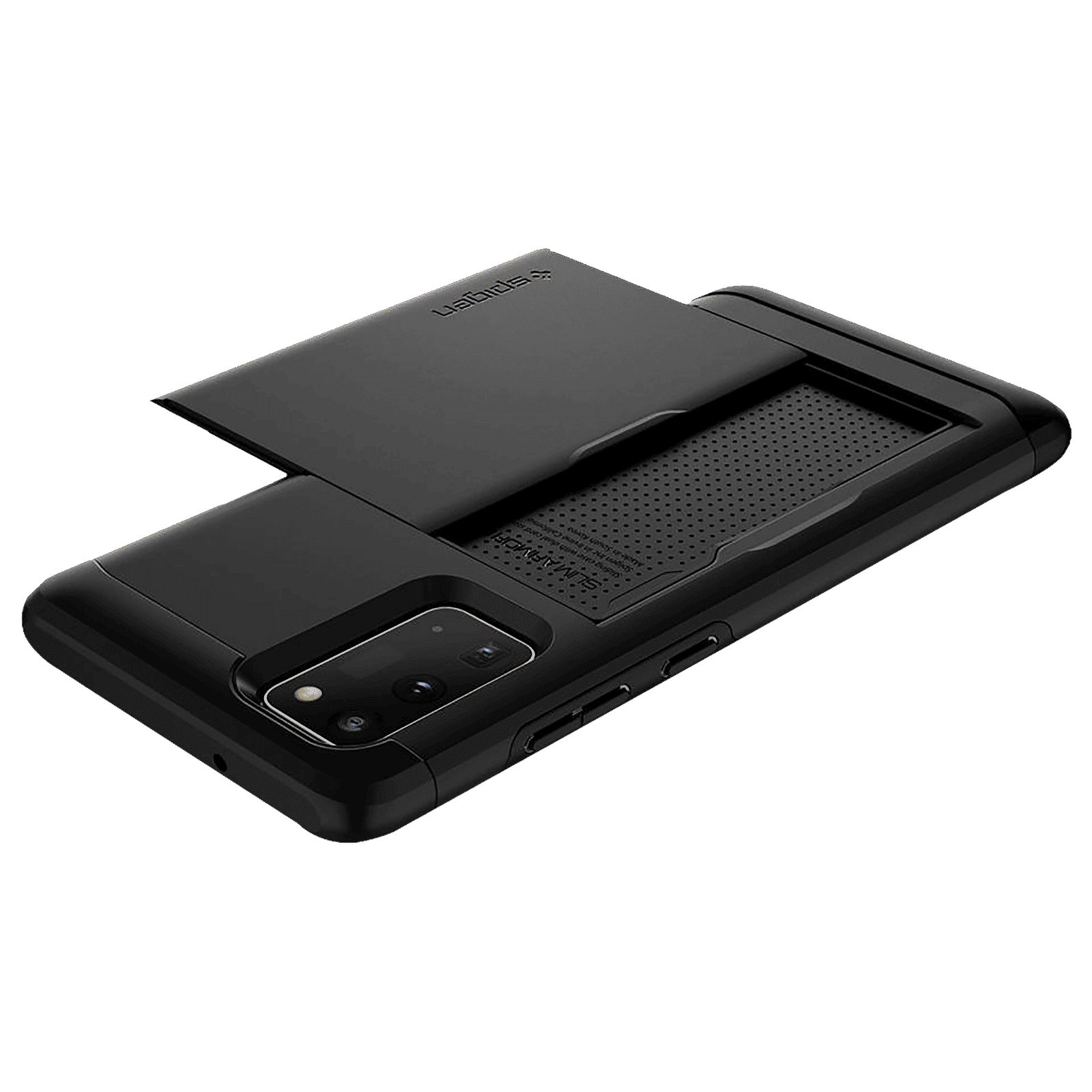 spigen Slim Armor CS TPU & Polycarbonate Back Cover for SAMSUNG Galaxy Note 20 (Wireless Charging Compatible, Black)_11