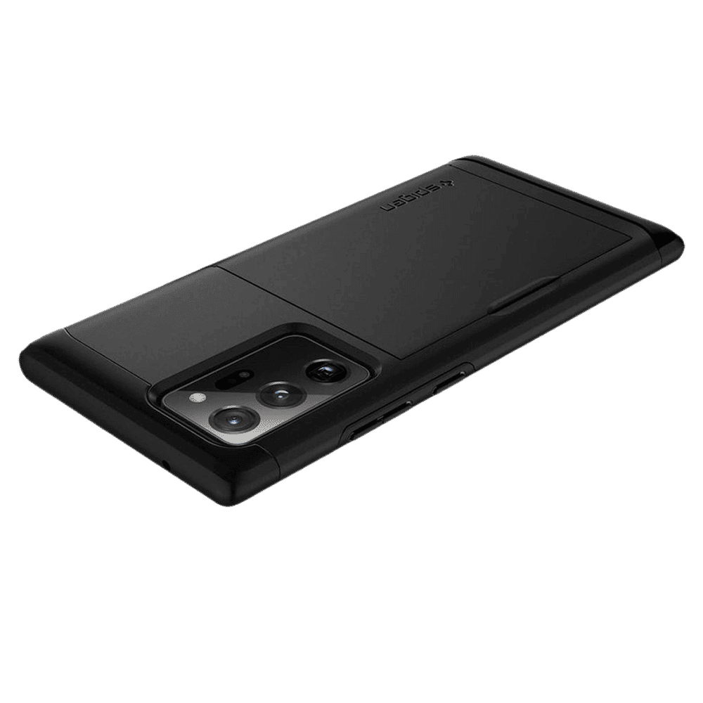 spigen Slim Armor CS TPU & PC Back Case For Galaxy Note 20 Ultra 5G (Air Cushion Technology, ACS01398, Black)_15