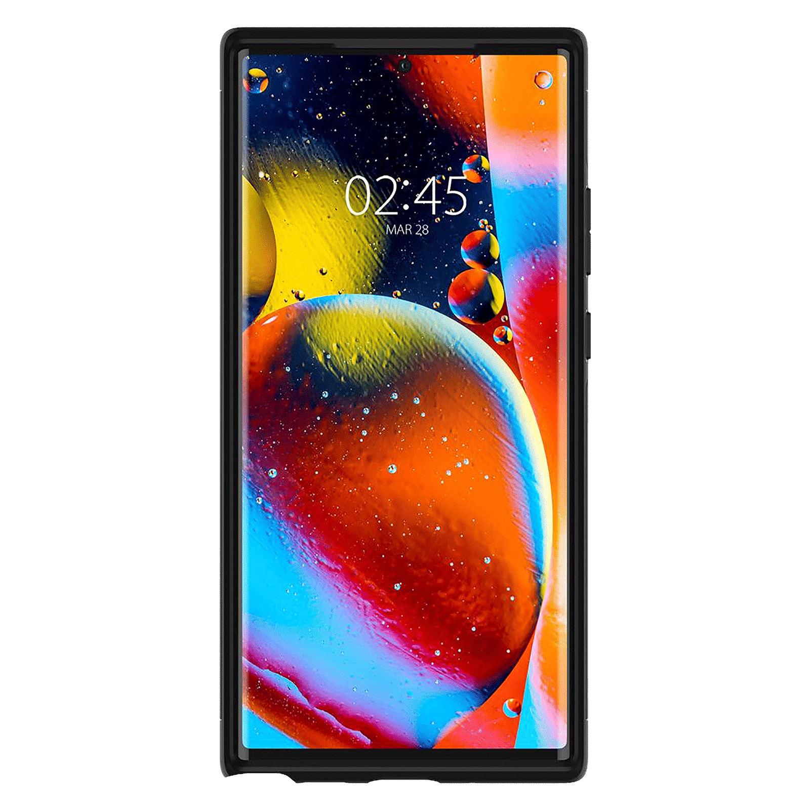 spigen Slim Armor CS TPU & PC Back Case For Galaxy Note 20 Ultra 5G (Air Cushion Technology, ACS01398, Black)_4