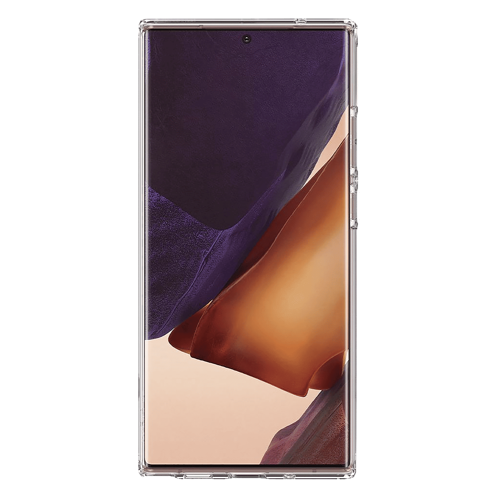 spigen Ultra Hybrid S Hard Polycarbonate & TPU Back Cover for SAMSUNG Galaxy Note 20 Ultra (Air Cushion Technology, Crystal Clear)_3