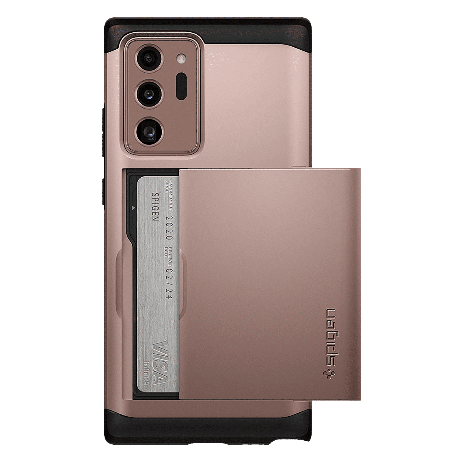 spigen Slim Armor CS TPU & PC Back Case For Galaxy Note 20 Ultra 5G (Air Cushion Technology, ACS01573, Bronze) spigen Slim Armor CS TPU & PC Back Case For Galaxy Note 20 Ultra 5G (Air Cushion Technology, ACS01573, Bronze)_9