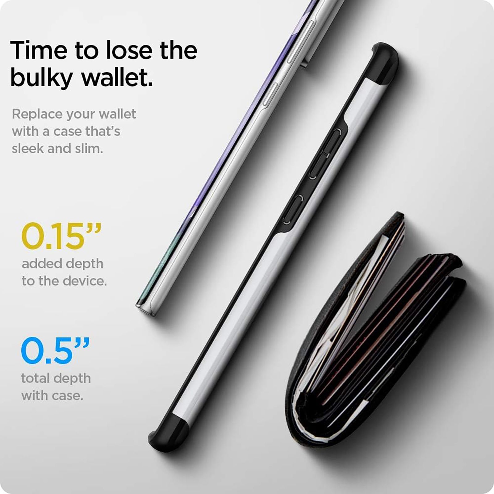 spigen Slim Armor CS TPU & Polycarbonate Back Cover for SAMSUNG Galaxy Note 20 Ultra (Wireless Charging Compatible, White)_15