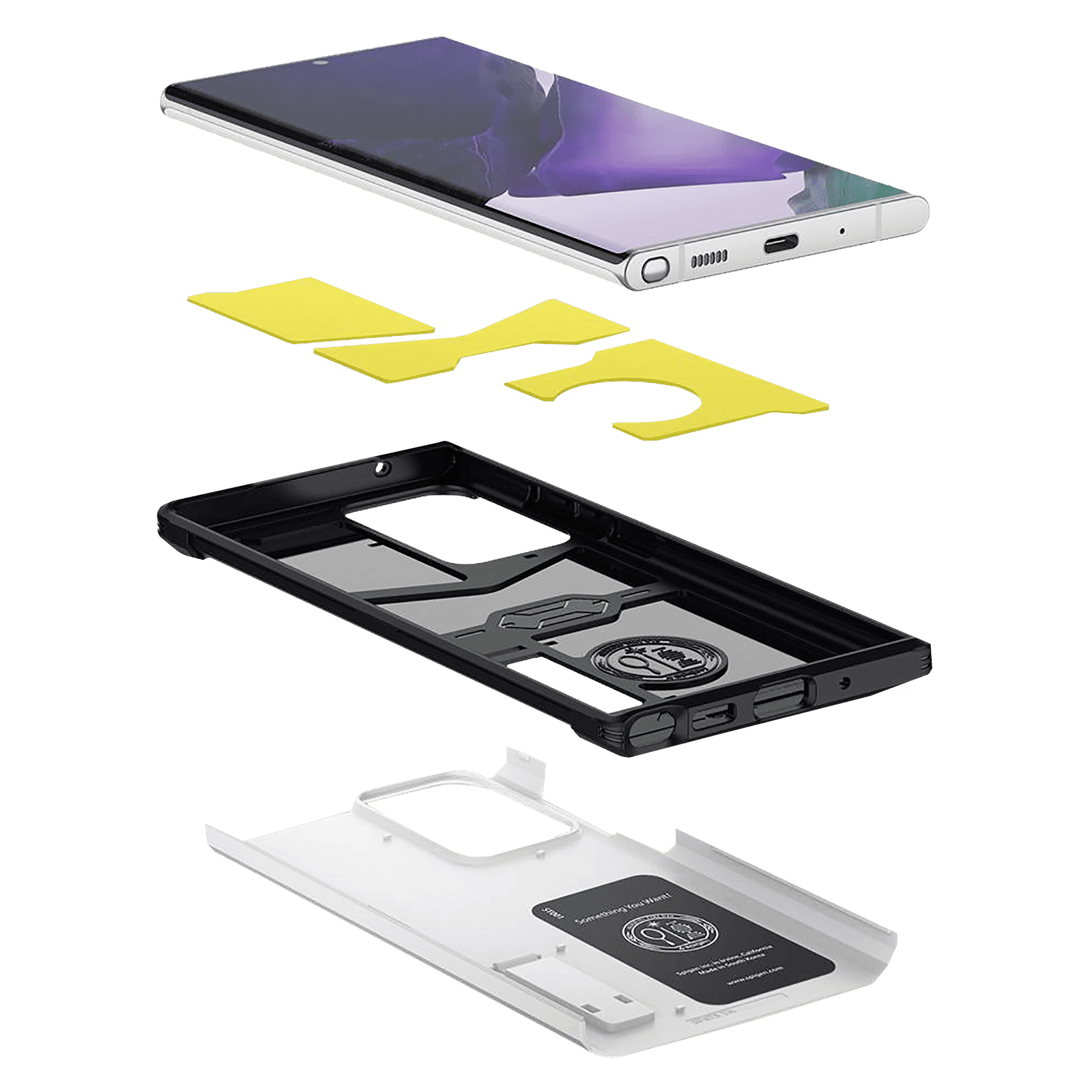 spigen Tough Armor XP TPU Back Case For Galaxy Note 20 Ultra (Sleek Dual Layer Design, ACS01570, Black)_13