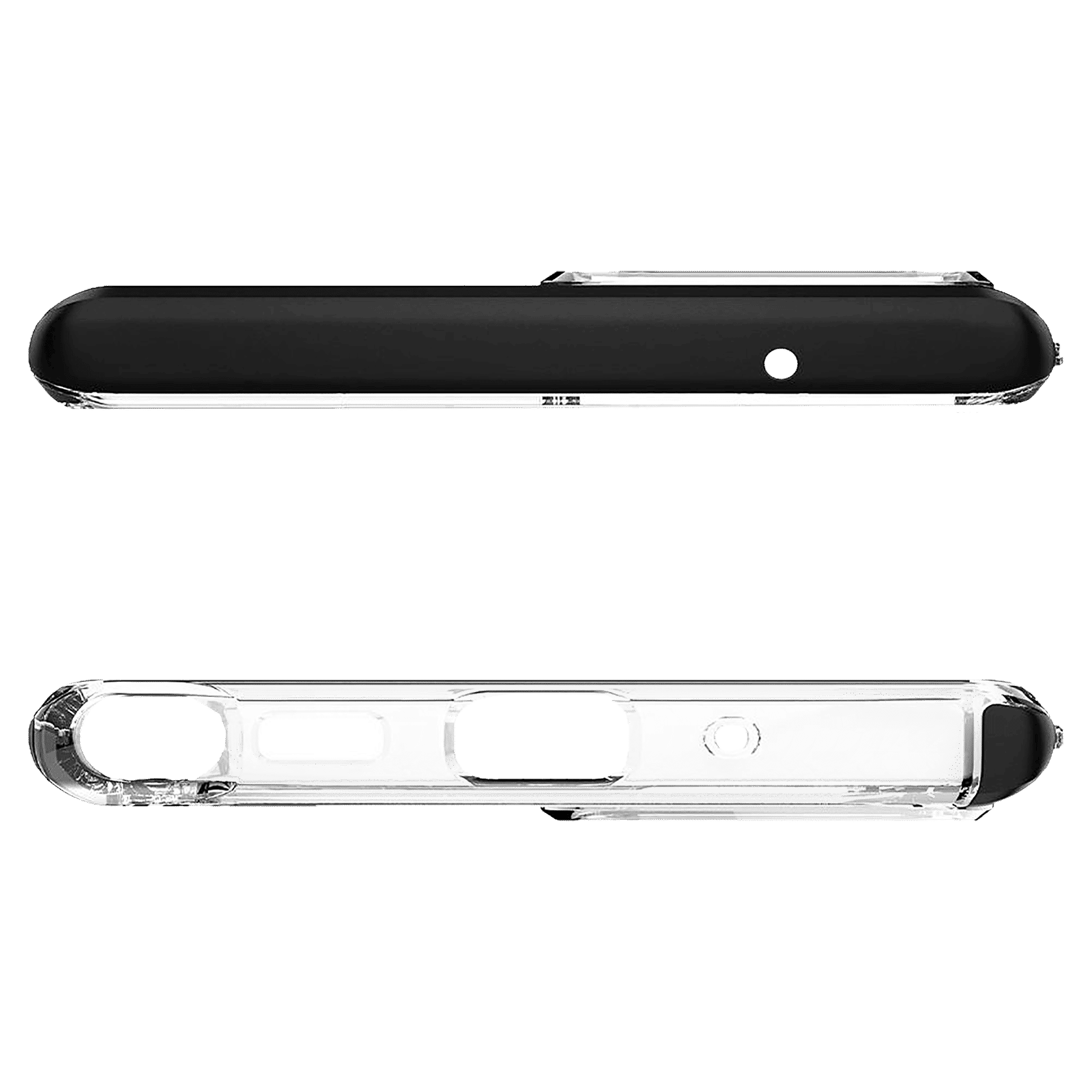 spigen Neo Hybrid Crystal TPU & PC Back Case For Galaxy Note 20 Ultra 5G (Air Cushion Technology, ACS01400, Black)_6