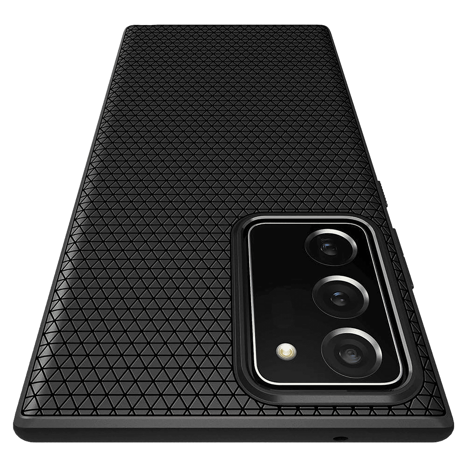 spigen Liquid Air TPU Back Cover for SAMSUNG Galaxy Note 20 Ultra (Supports Wireless Charging, Matte Black)_8