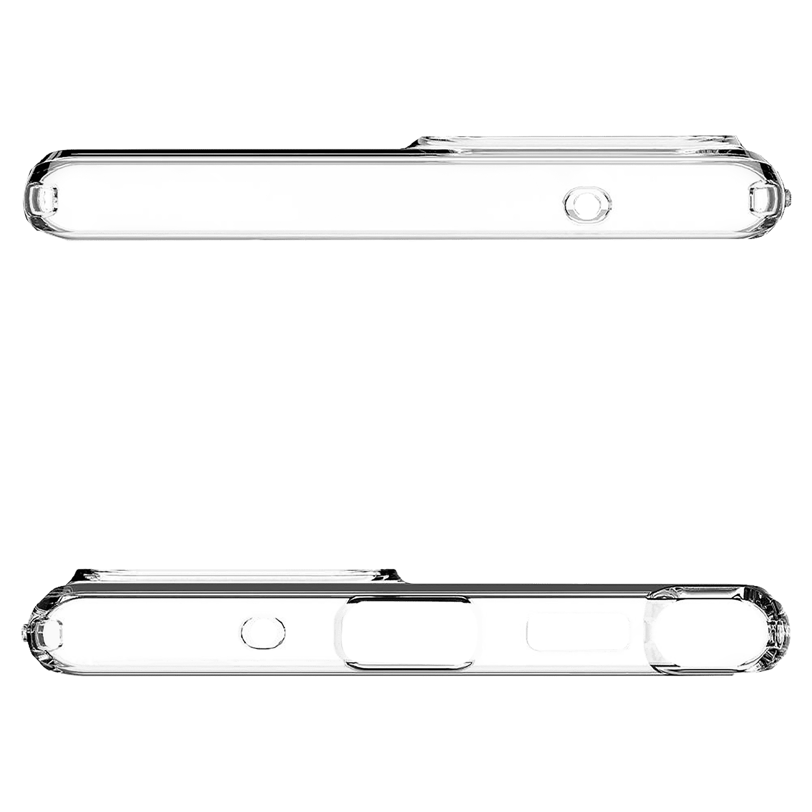 spigen Liquid Crystal TPU Back Cover for SAMSUNG Galaxy Note 20 Ultra (Wireless Charging Compatible, Crystal Clear)_8