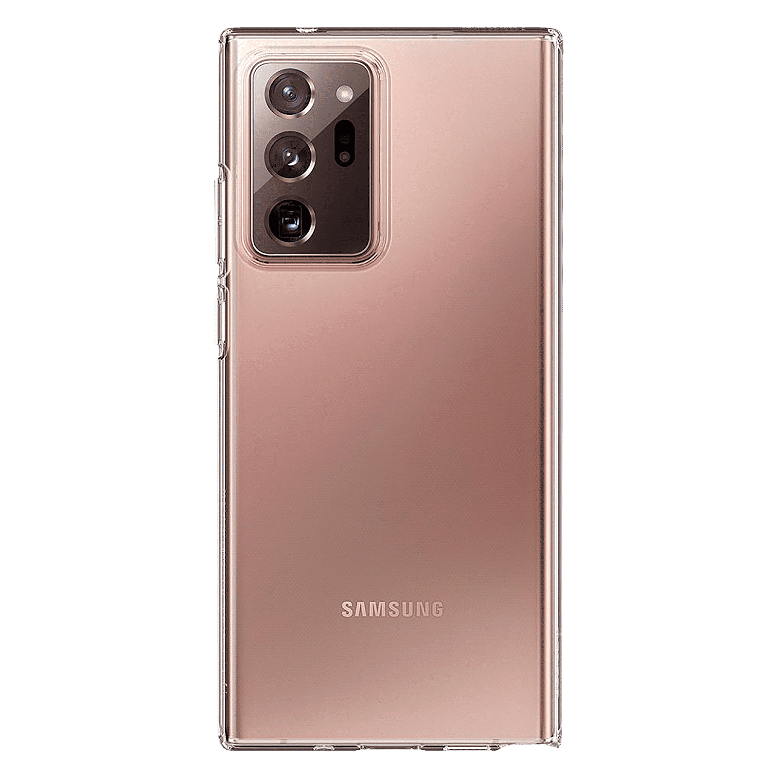 spigen Liquid Crystal TPU Back Cover for SAMSUNG Galaxy Note 20 Ultra (Wireless Charging Compatible, Crystal Clear)_4