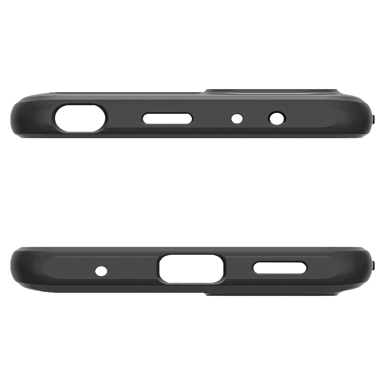 spigen Ultra Hybrid Polycarbonate & TPU Back Cover for Redmi Note 10 Pro (Air Cushion Technology, Matte Black)_6