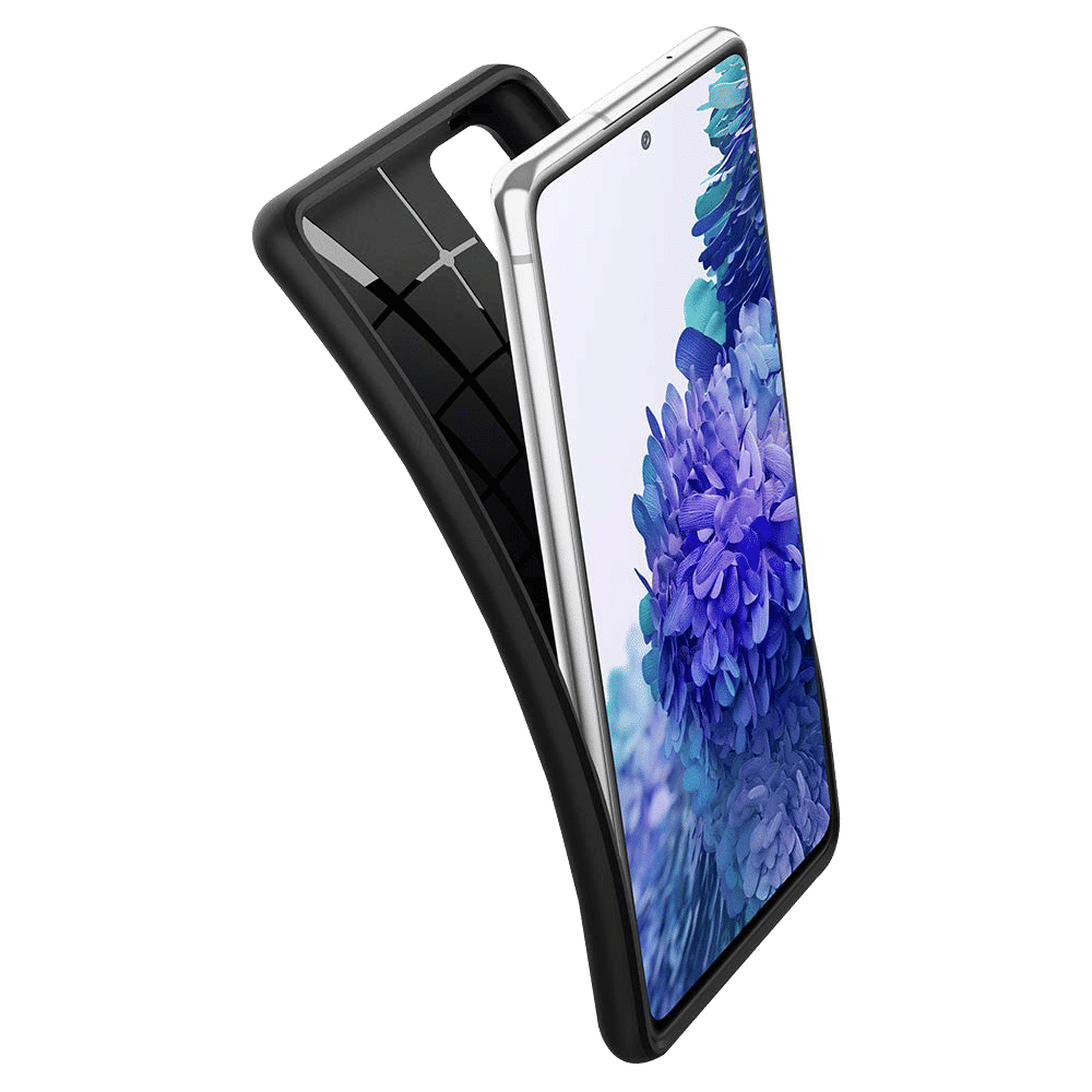spigen Core Armor TPU Back Cover for Samsung Galaxy S20 FE (Sleek Protection, Matte Black)_6