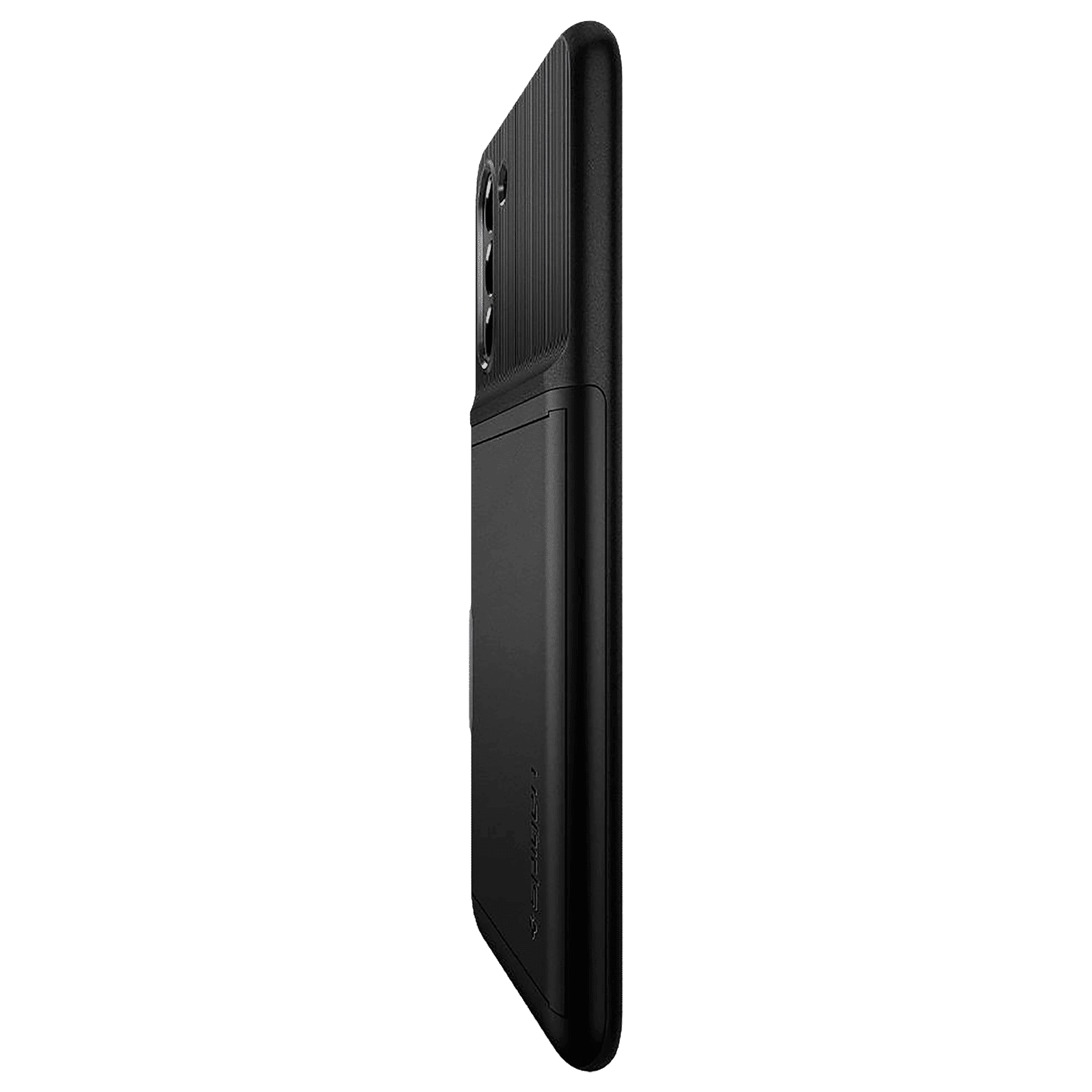 spigen Slim Armor CS Hard & Soft TPU & Polycarbonate Back Cover for SAMSUNG Galaxy S21 (Wireless Charging Compatible, Black)_8