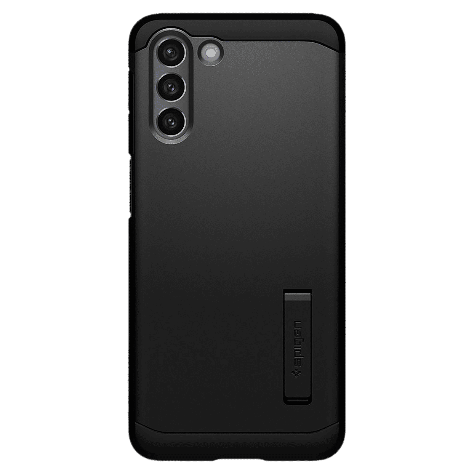 spigen Tough Armor TPU & Polycarbonate Back Case with Stand for SAMSUNG Galaxy S21 (Wireless Charging Compatible, Black)_8