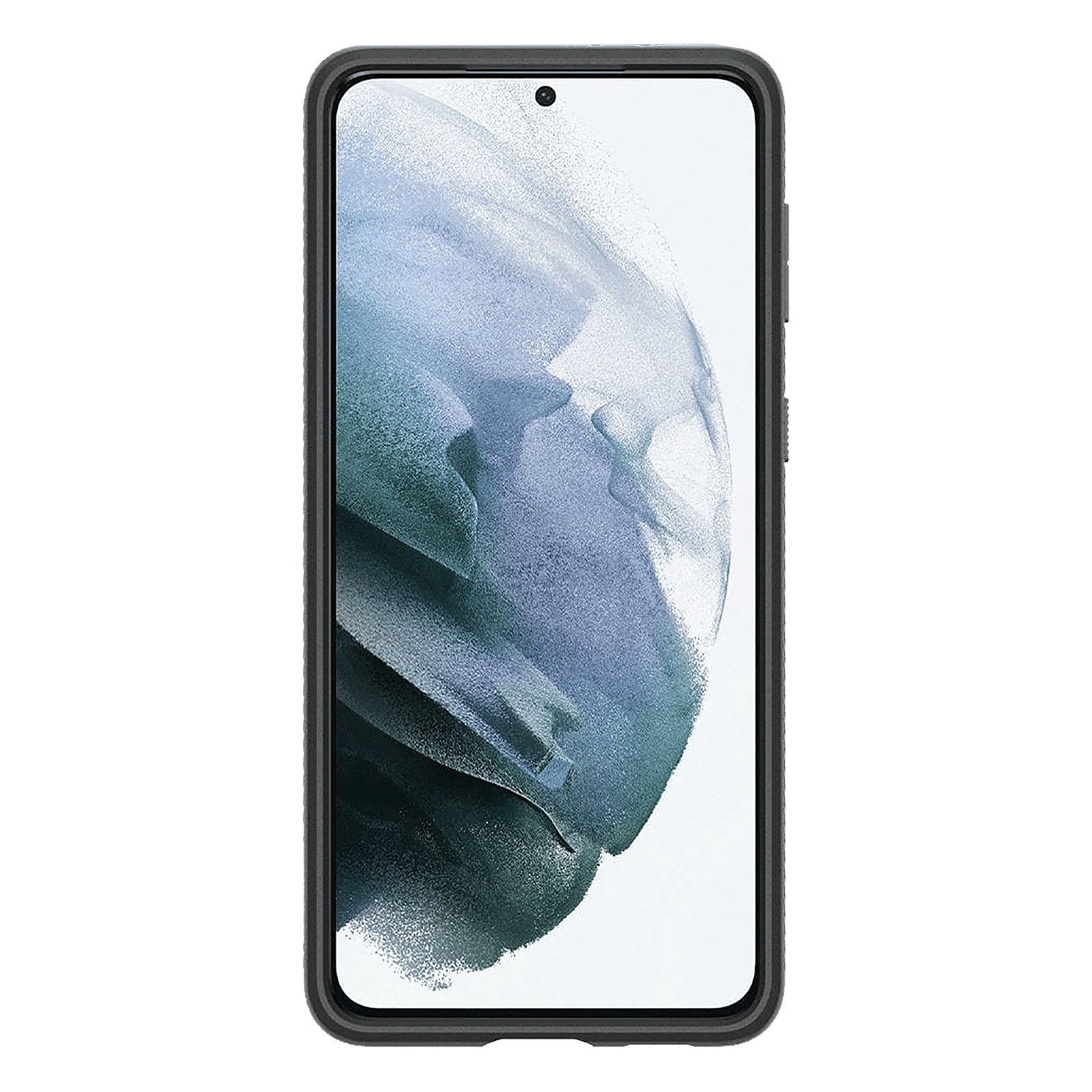 spigen Liquid Air TPU Back Cover for SAMSUNG Galaxy S21 (Supports Wireless Charging, Matte Black)_3