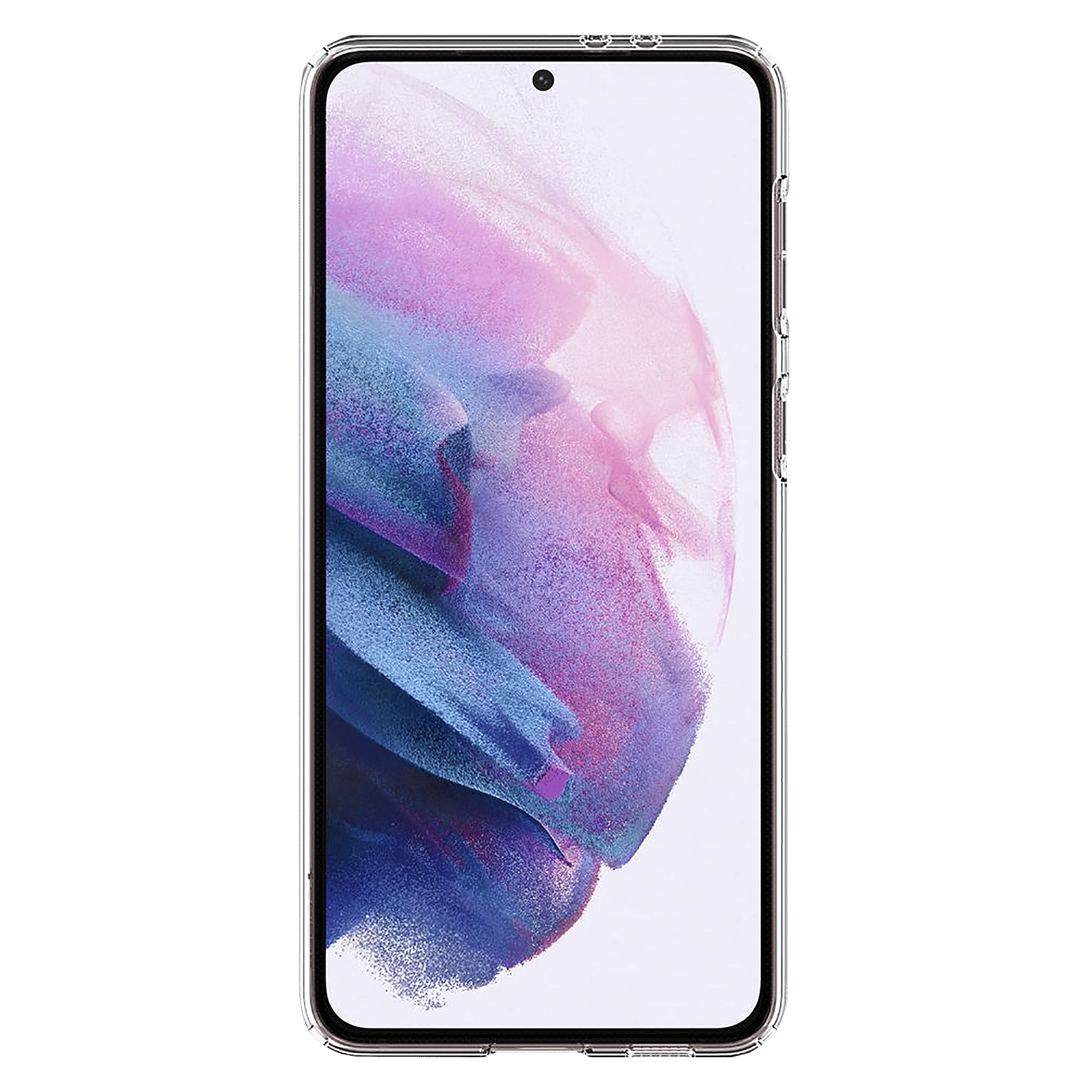 spigen Liquid Crystal TPU Back Cover for SAMSUNG Galaxy S21 (Air Cushion Technology, Crystal Quartz)_3