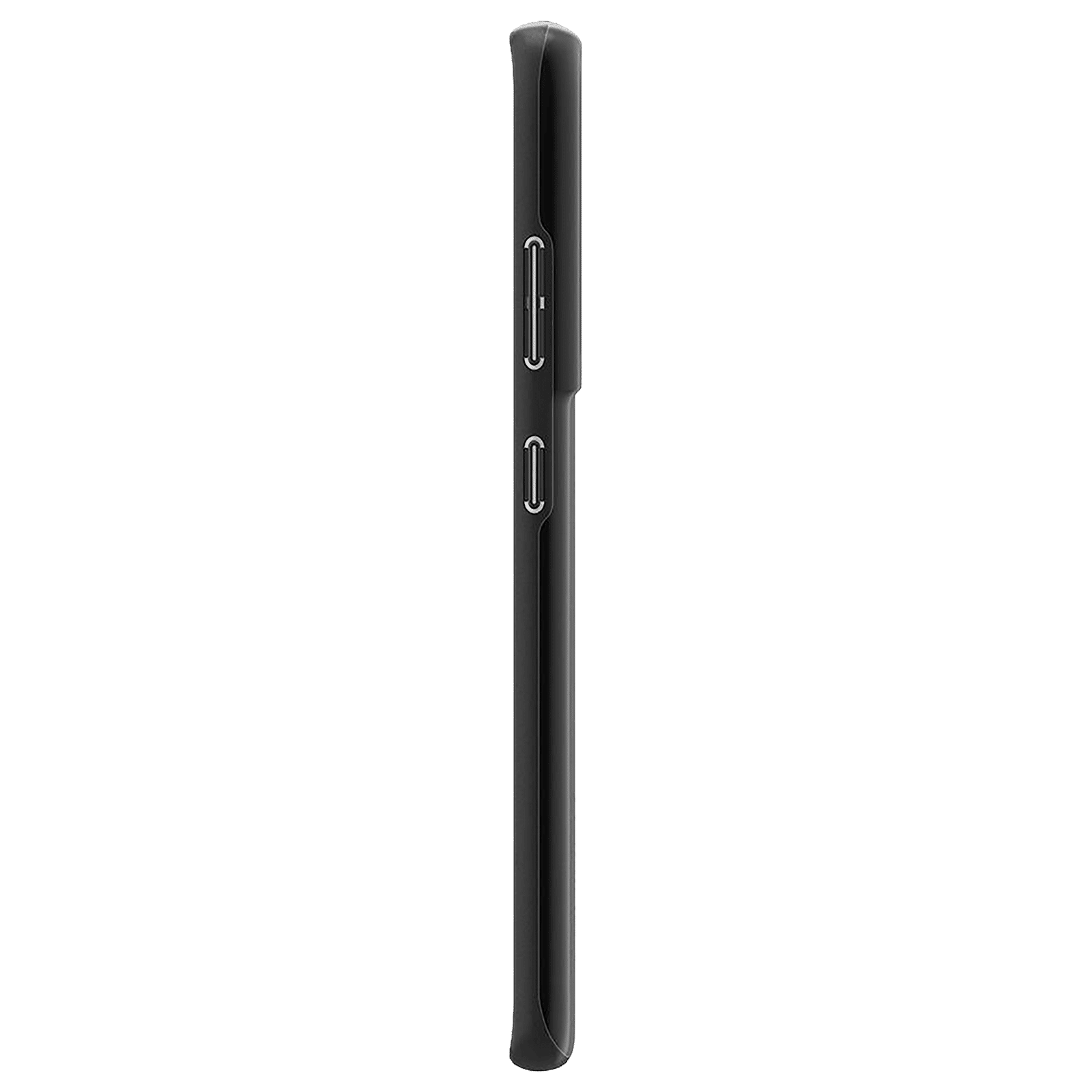 spigen Thin Fit TPU & Polycarbonate Back Cover for SAMSUNG Galaxy S21 Ultra (Air Cushion Technology, Matte Black)_5