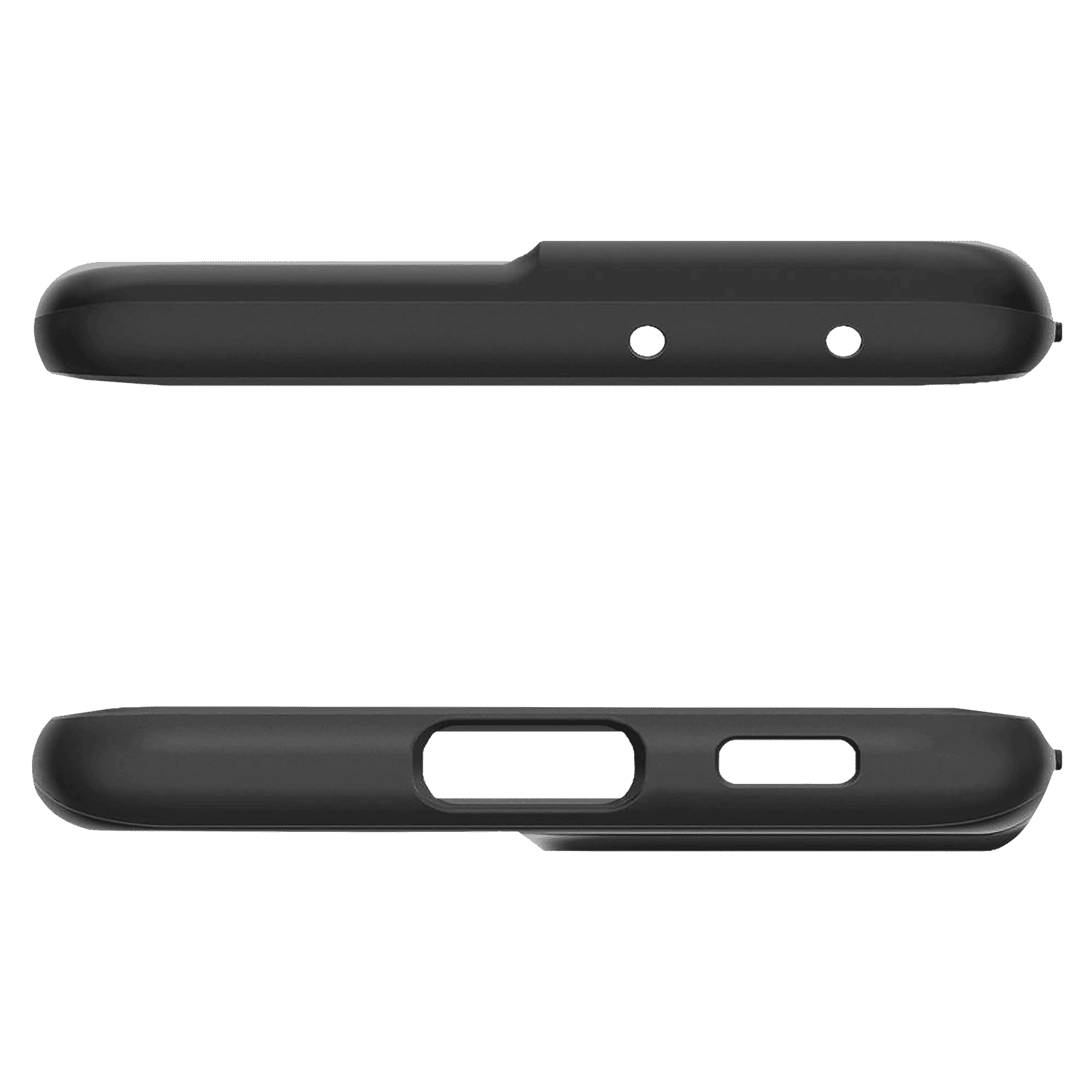 spigen Thin Fit TPU & Polycarbonate Back Cover for SAMSUNG Galaxy S21 Ultra (Air Cushion Technology, Matte Black)_6