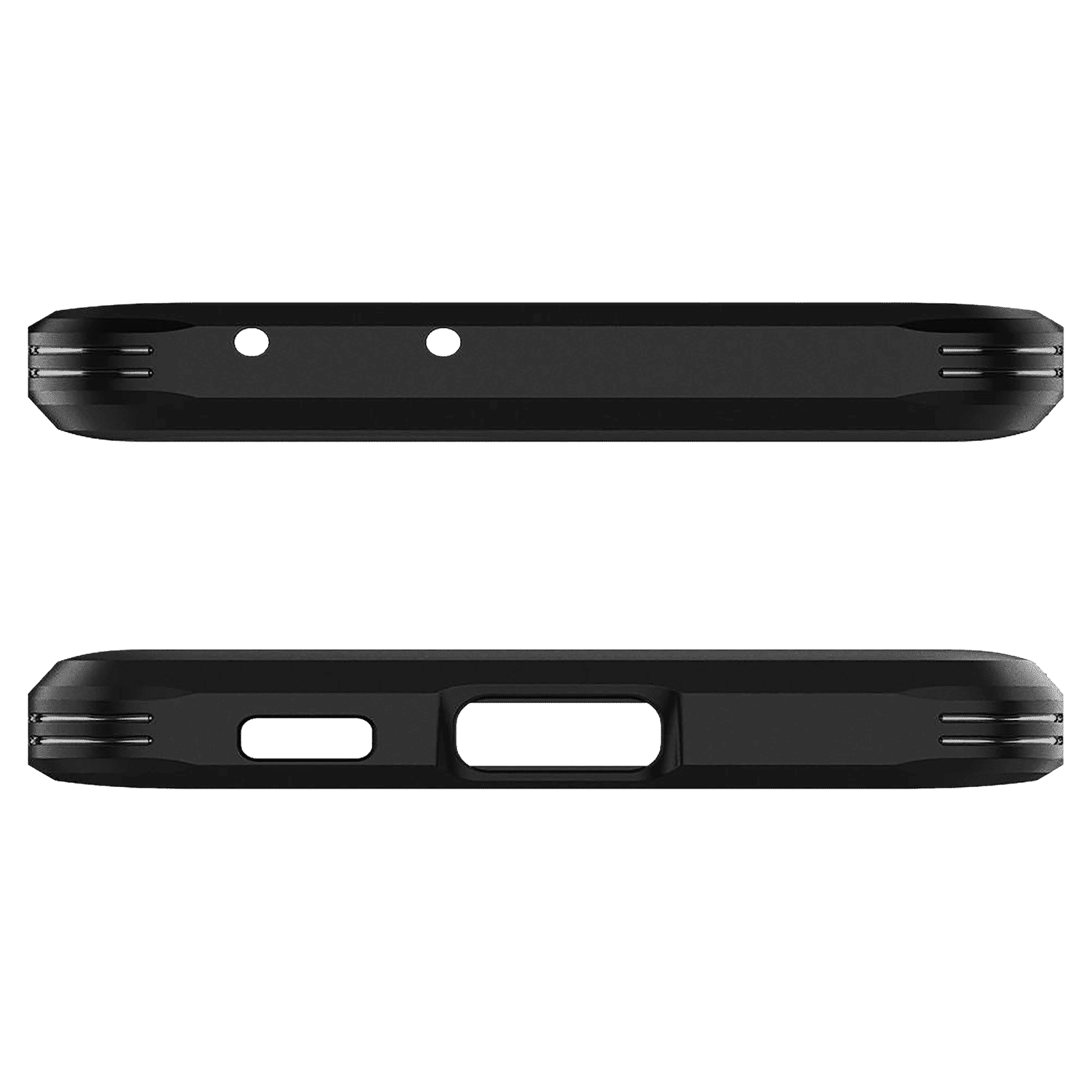spigen Tough Armor TPU & Polycarbonate Back Case with Stand for SAMSUNG Galaxy S21 Ultra (Wireless Charging Compatible, Black)_7