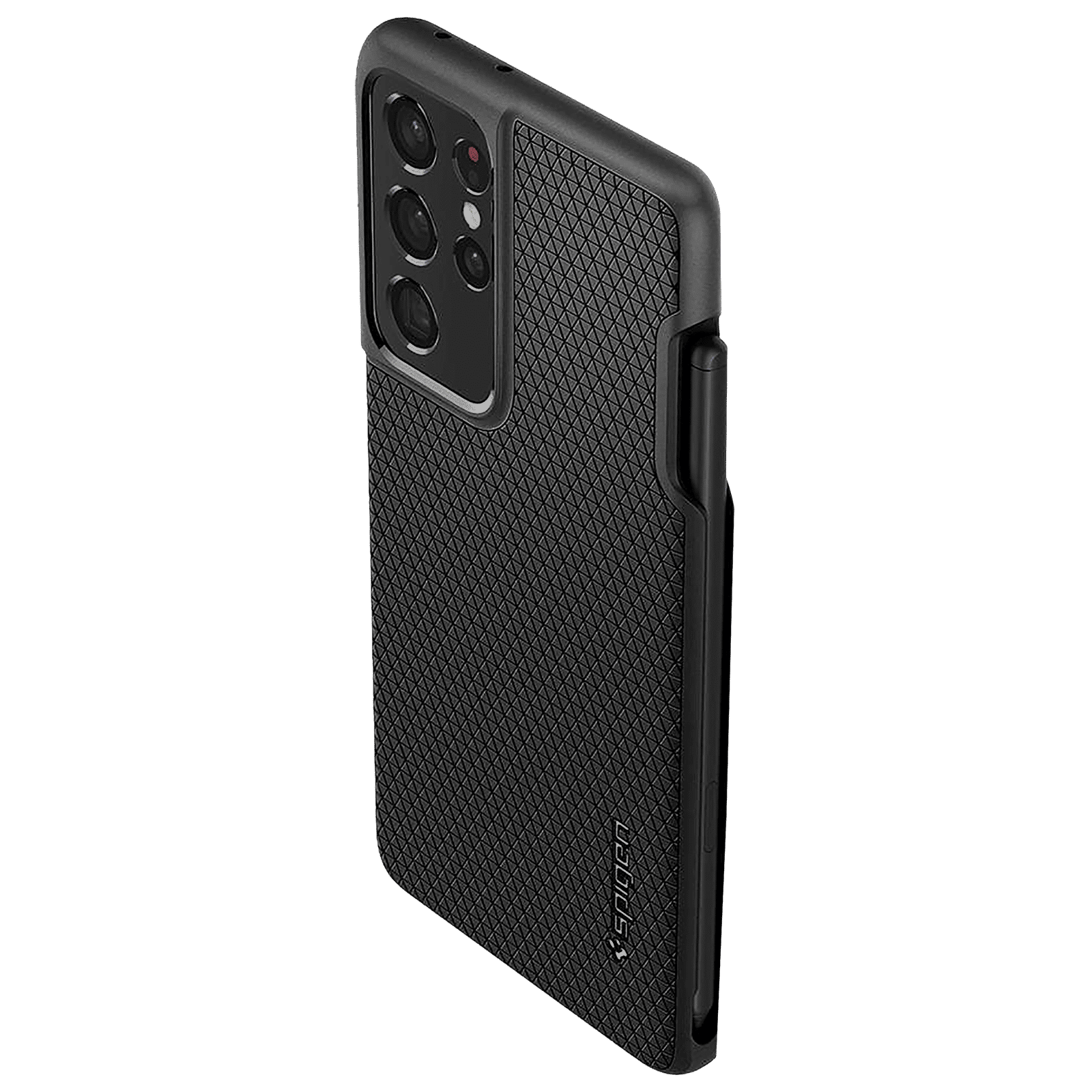 spigen Liquid Air Pro TPU Back Cover for SAMSUNG Galaxy S21 Ultra (Supports Wireless Charging, Matte Black) spigen Liquid Air Pro TPU Back Cover for SAMSUNG Galaxy S21 Ultra (Supports Wireless Charging, Matte Black)_14