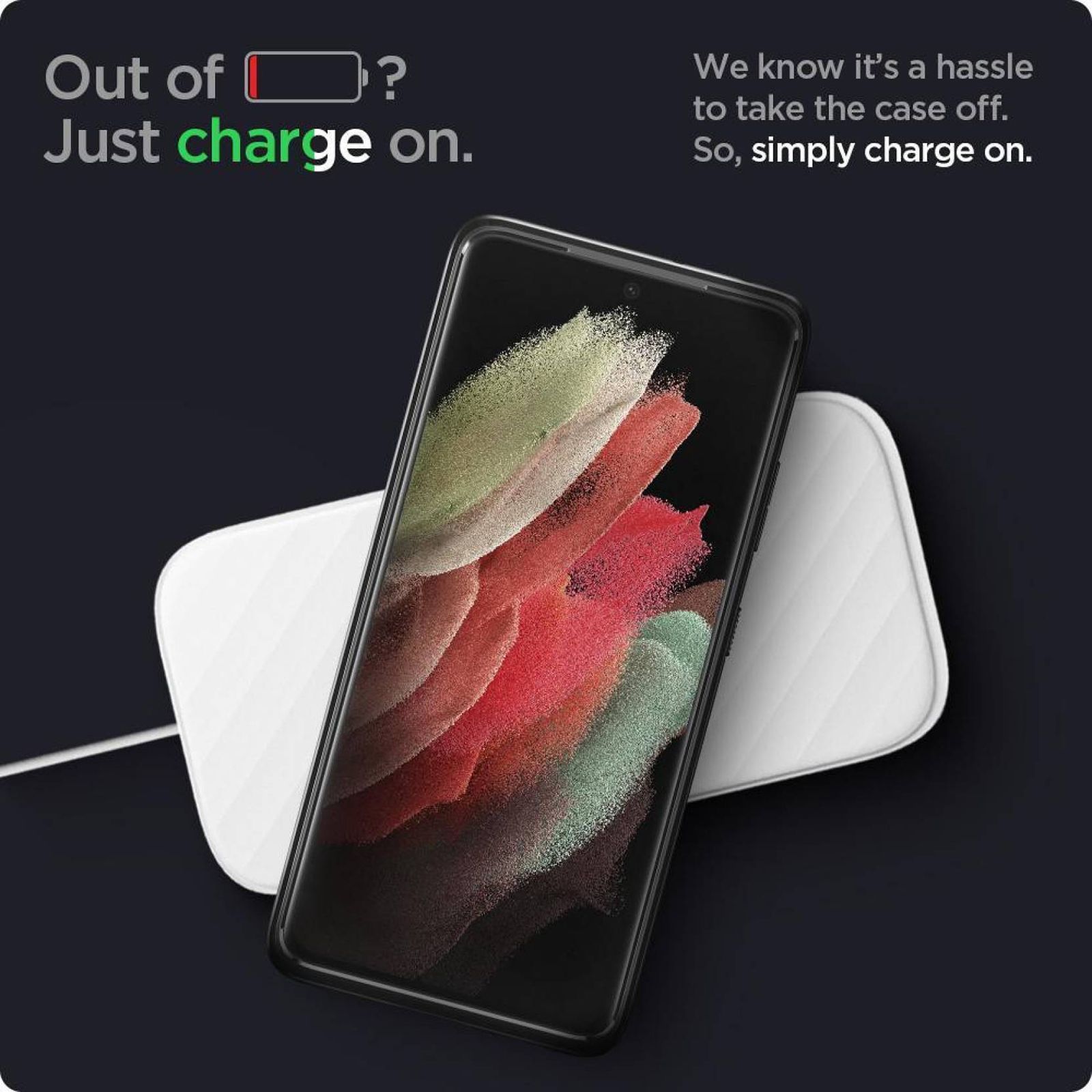 spigen Optik Crystal TPU Back Case For Galaxy S21 Ultra (Air Cushion Technology, ACS02580, Chrome Grey)_3