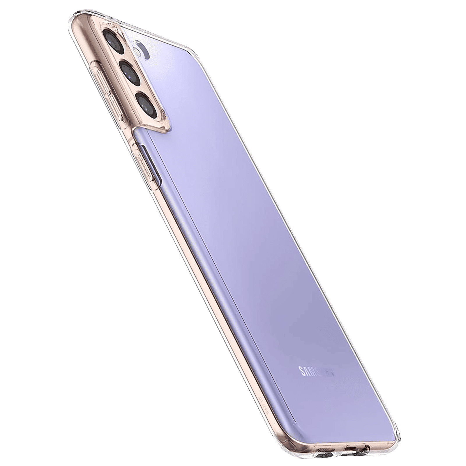 spigen Liquid Crystal TPU Back Cover for SAMSUNG Galaxy S21 Plus (Air Cushion Technology, Crystal Clear)_8