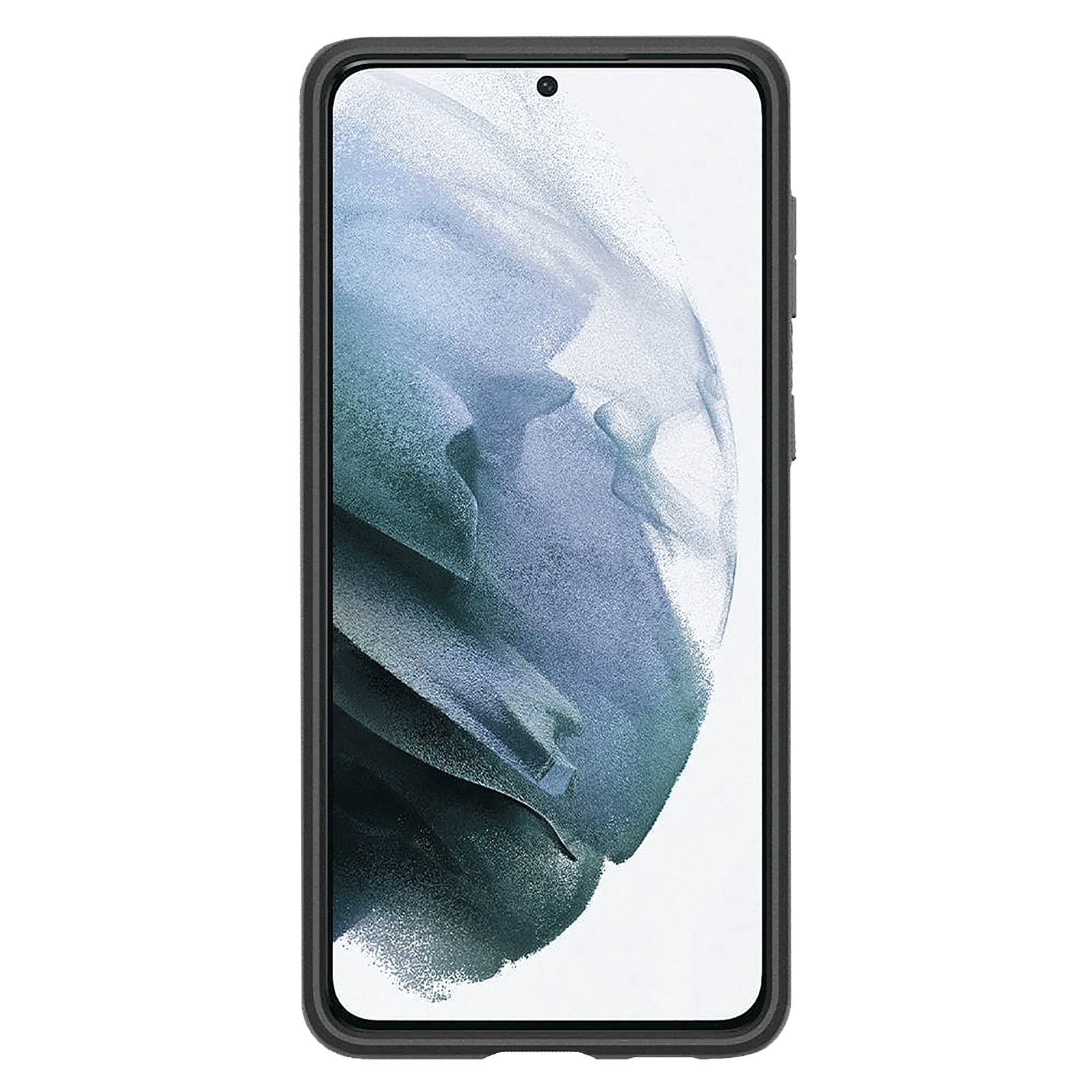 spigen Liquid Air TPU Back Cover for SAMSUNG Galaxy S21 Plus (Supports Wireless Charging, Matte Black)_3