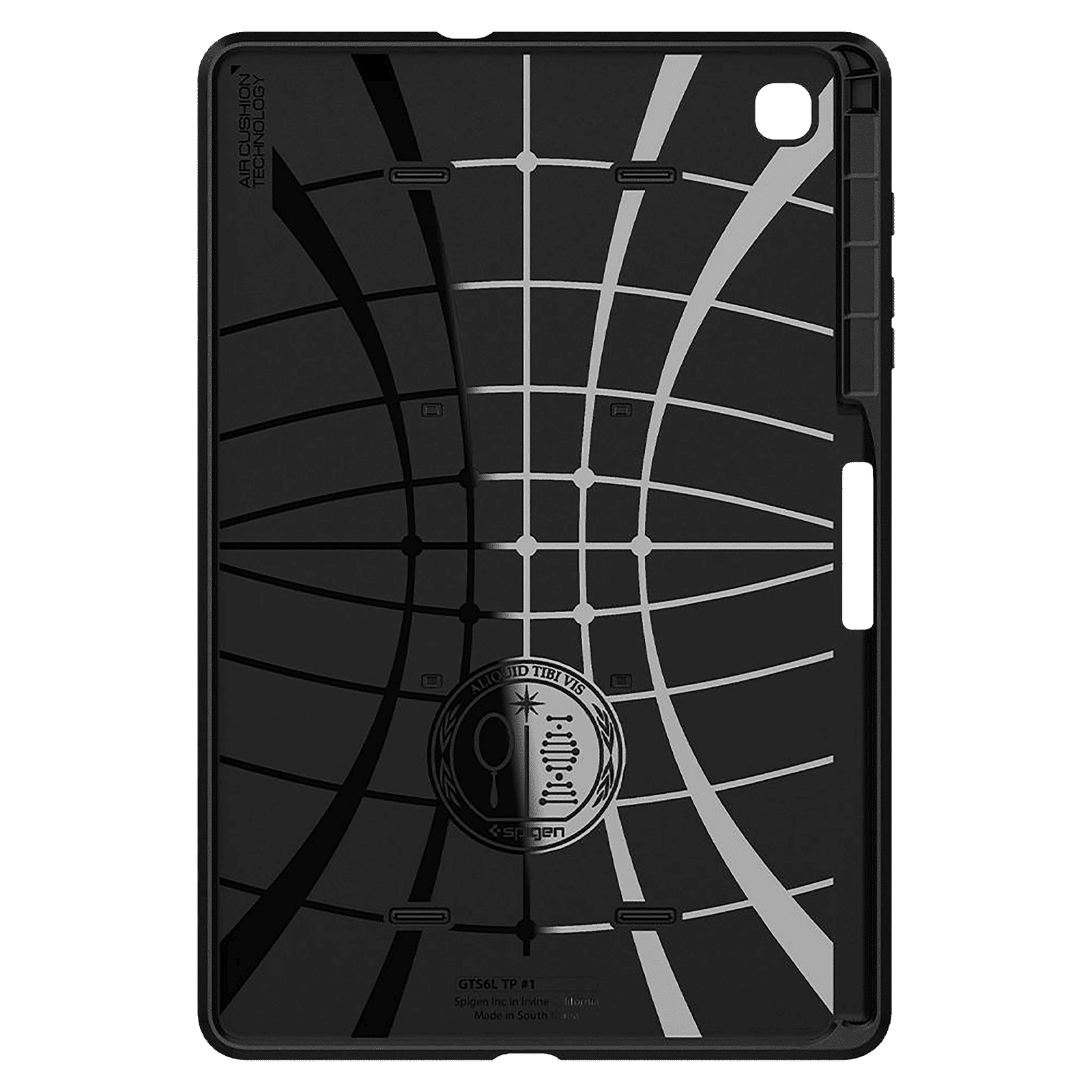 spigen Tough Armor Pro TPU & PC Back Case with Stand for SAMSUNG Galaxy Tab S6 Lite with S Pen Holder (Comfortable Angle, Gunmetal) spigen Tough Armor Pro TPU & PC Back Case with Stand for SAMSUNG Galaxy Tab S6 Lite with S Pen Holder (Comfortable Angle, Gunmetal)_5