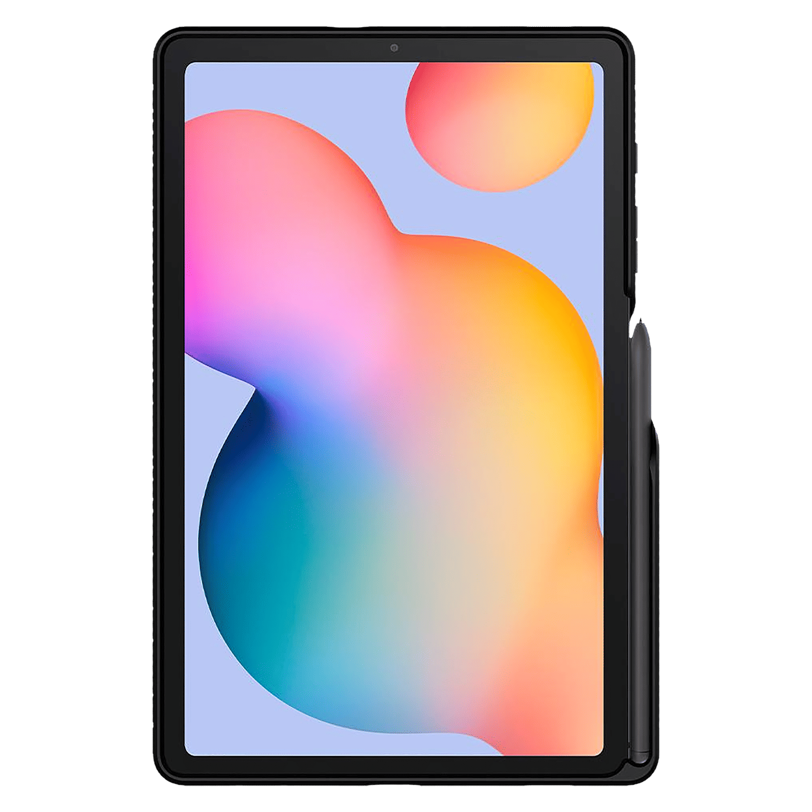 spigen Rugged Armor TPU Back Case For Galaxy Tab S6 Lite (Air Cushion Technology, ACS01284, Matte Black)_3