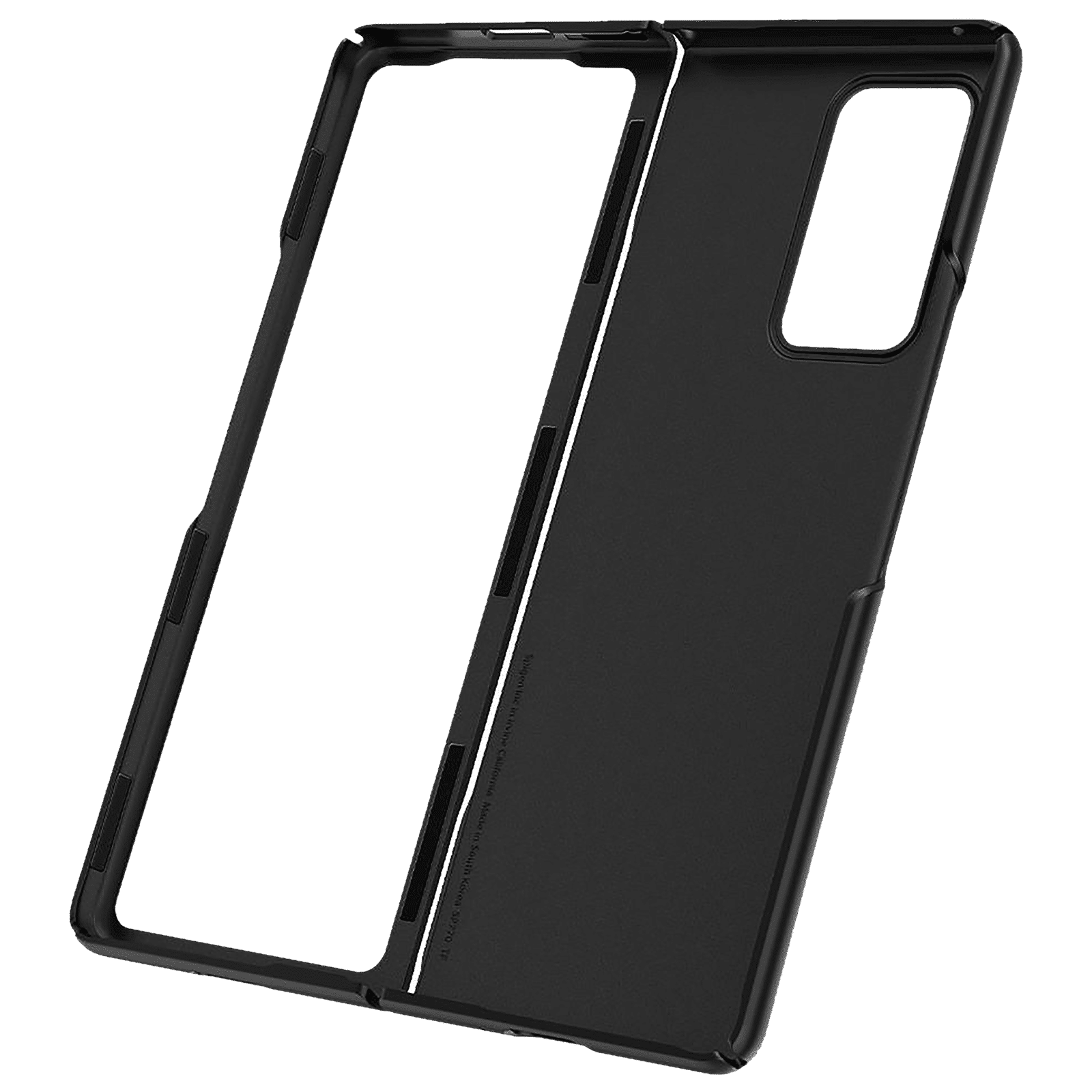spigen Thin Fit Polycarbonate Back Cover for SAMSUNG Galaxy Z Fold 2 (Wireless Charging Compatible, Black)_9