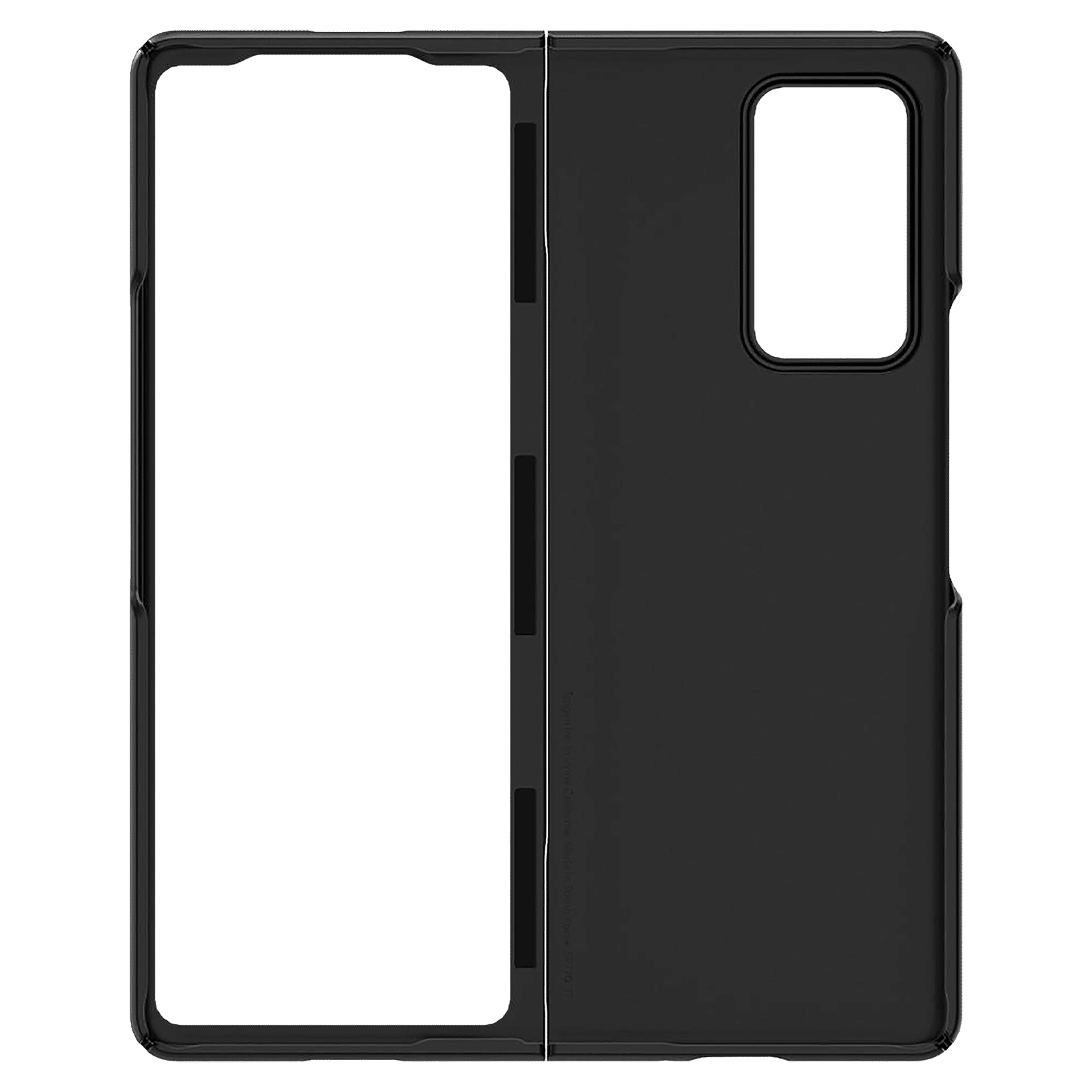 spigen Thin Fit Polycarbonate Back Cover for SAMSUNG Galaxy Z Fold 2 (Wireless Charging Compatible, Black)_5